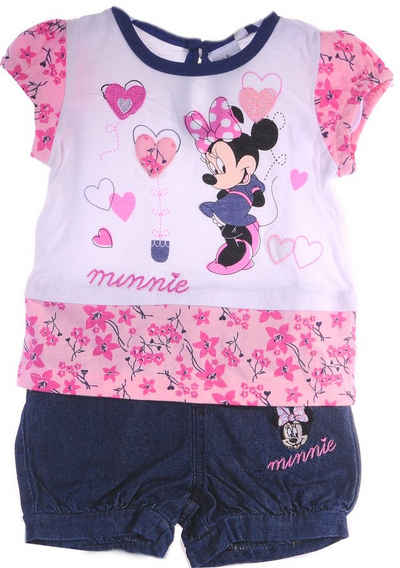 Disney Baby Shirt & Shorts T-Shirt und Shorts Baby Anzug Sommer Set 56 62 68 74 80 86