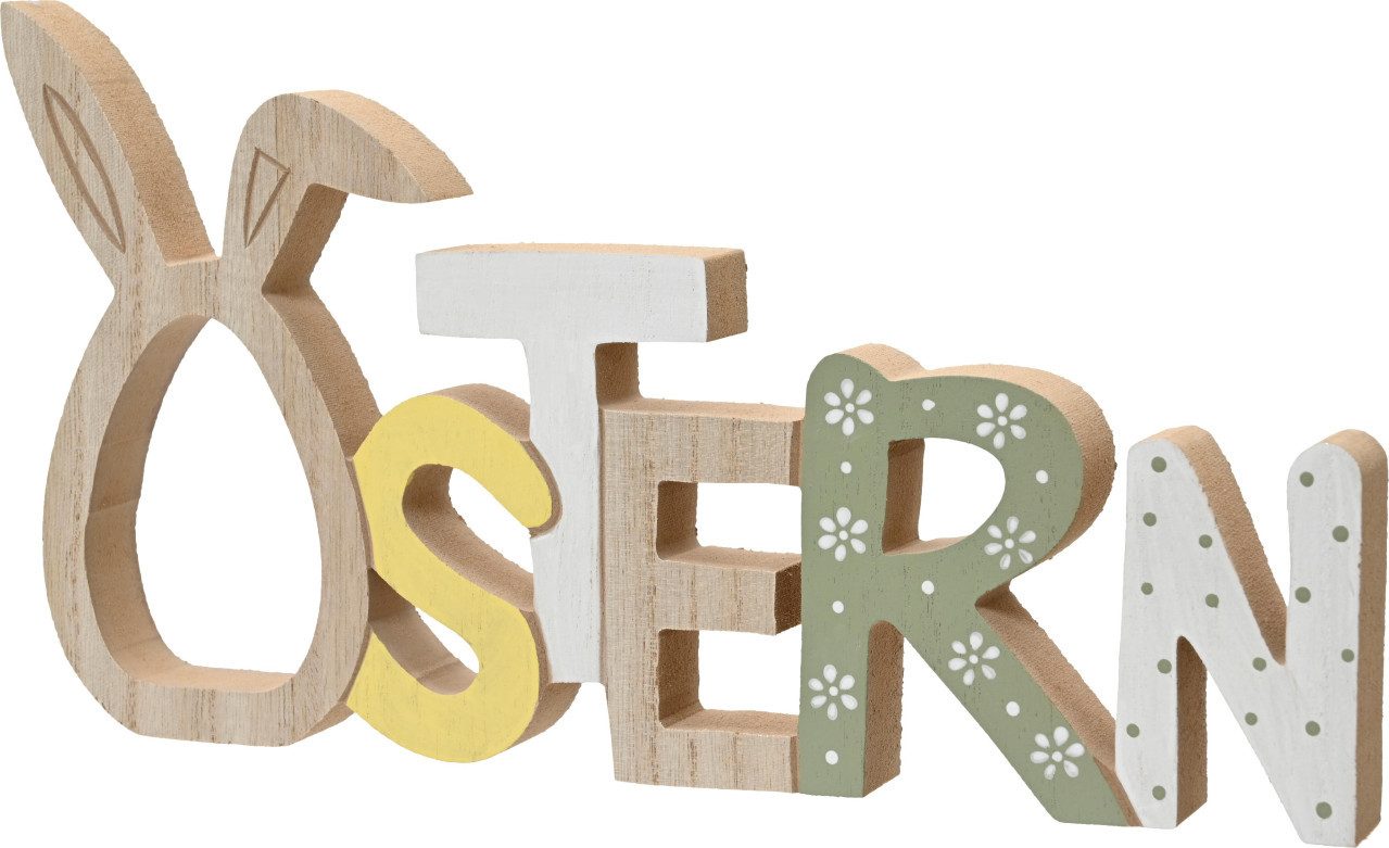 Kaemingk Osterfigur Kaemingk Tisch-Deko Frohe Ostern MDF 29 cm