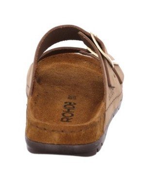 Rohde Rodigo-D Pantolette Sommerschuh, Schlappen, Hausschuh mit Schnallenverschlüsse