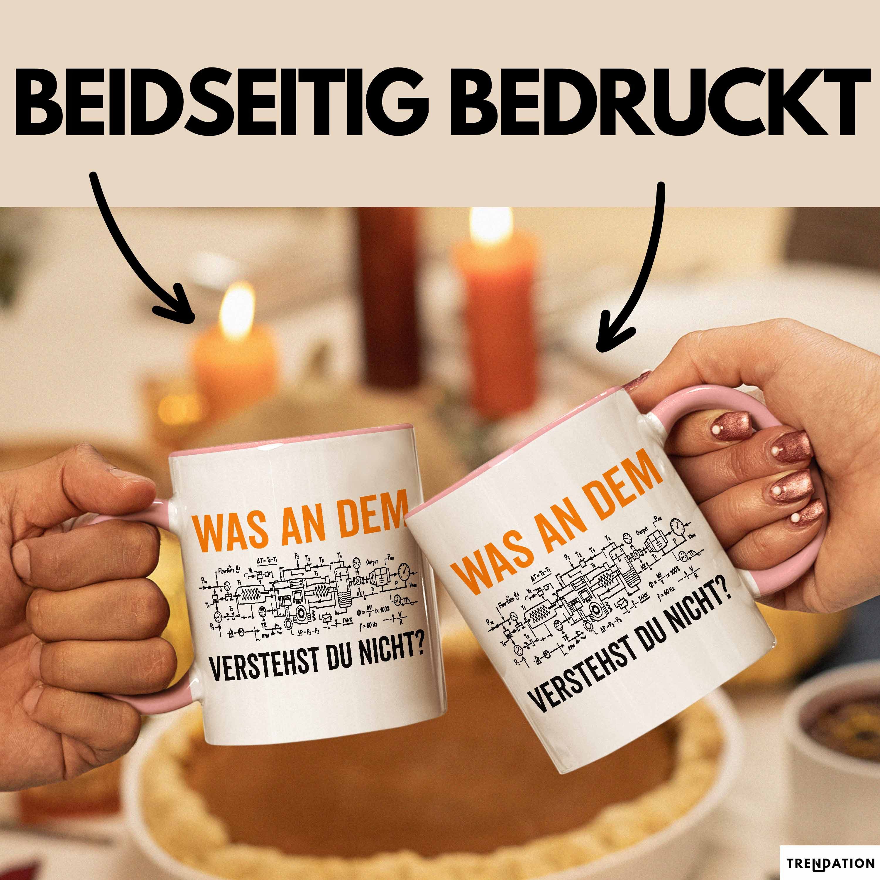 Trendation Tasse Maschinenbauingenieur Ingenieurwesen Tasse Geschenk Lustige Geschenkid, Keramik