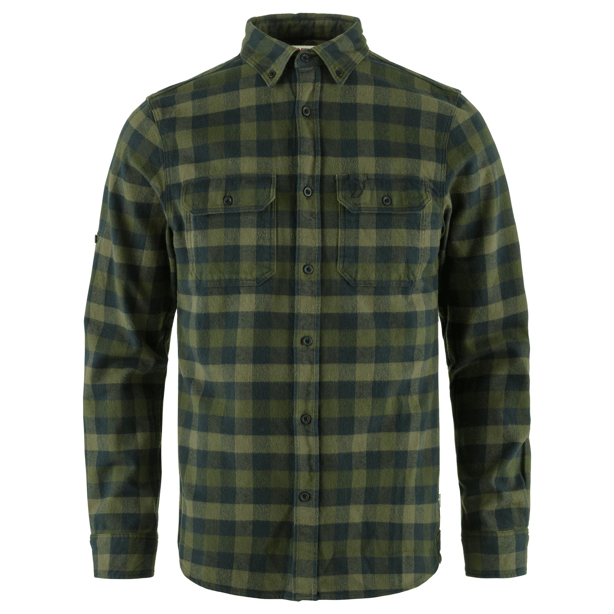 Flanellhemd Fjällräven Skog Shirt Men - warmes Langarm-Flanellhemd Herren