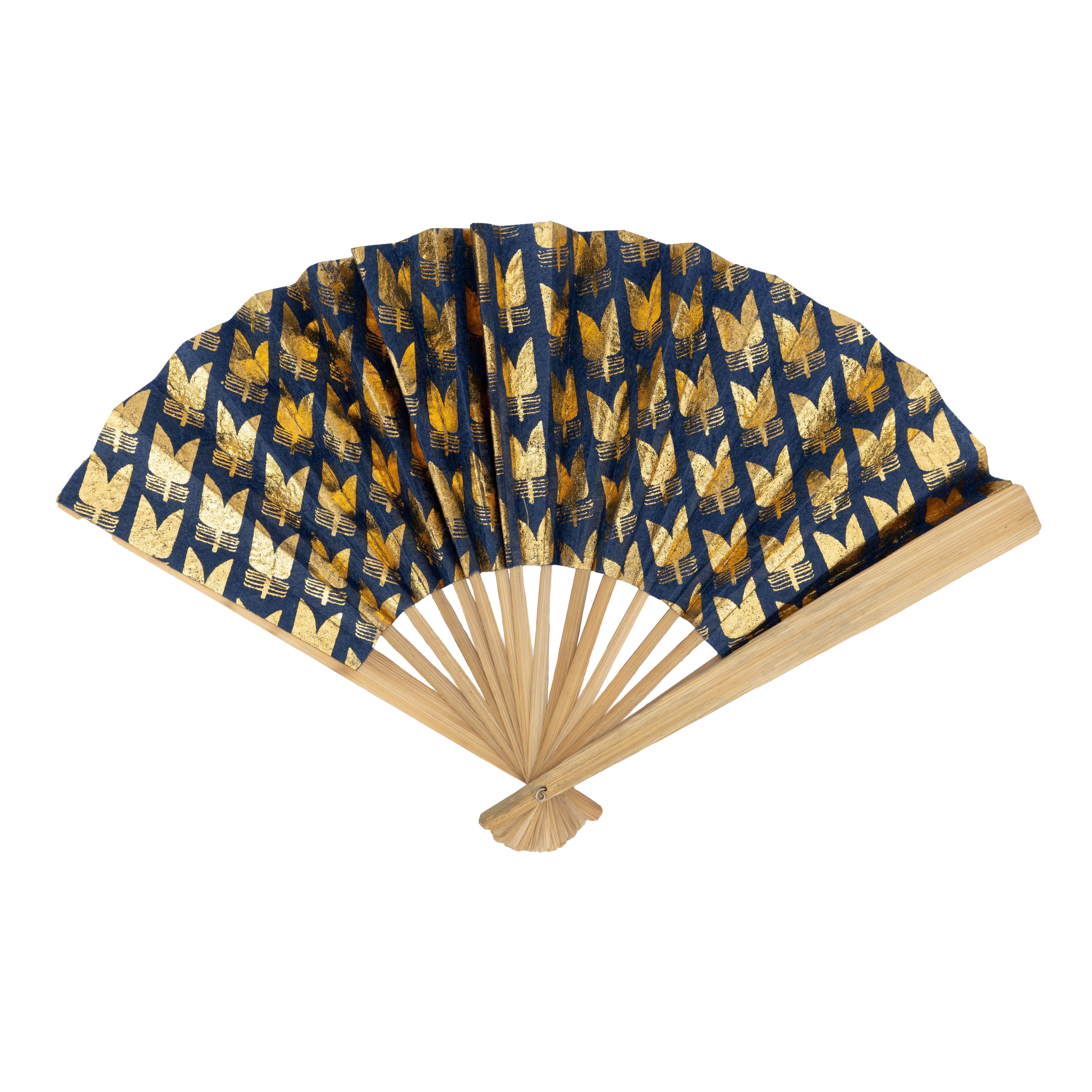 El Puente Handfächer Fächer, Handmade, Fair Trade