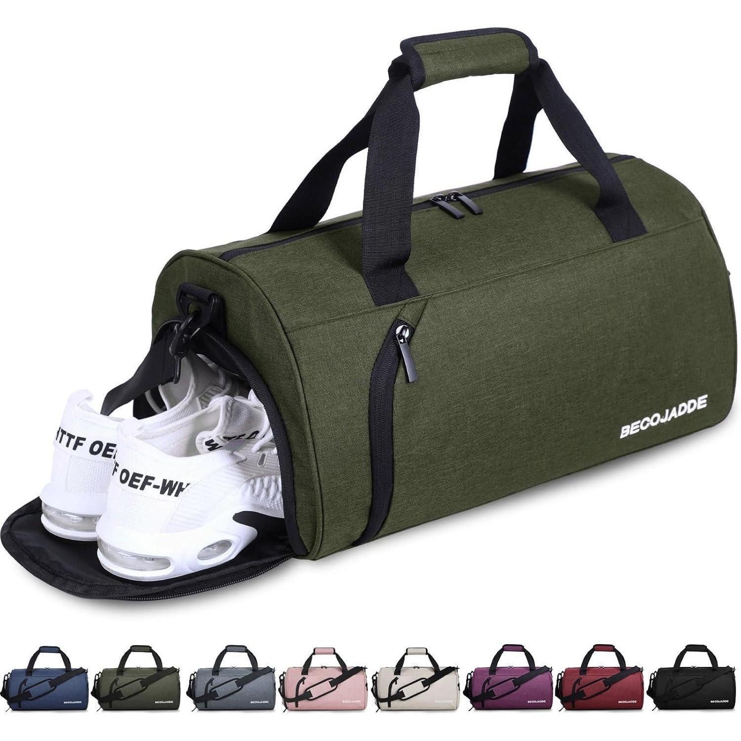 LuxusKollektion Sporttasche Sporttasche Duffel Bag mit Schuh- & Nassfach, wasserdicht, 25L