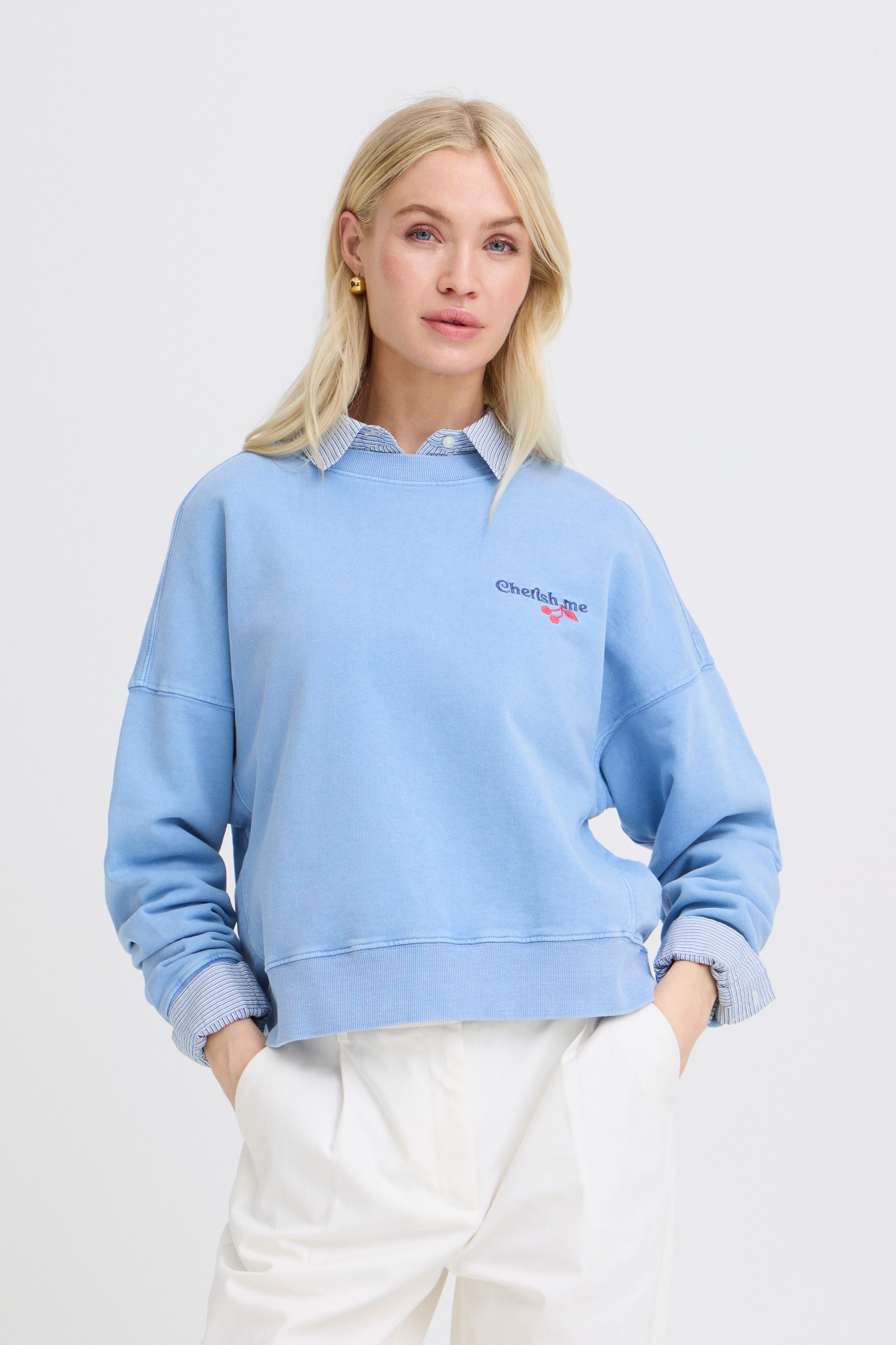 Fleecepullover Sweatshirt BYRASMA