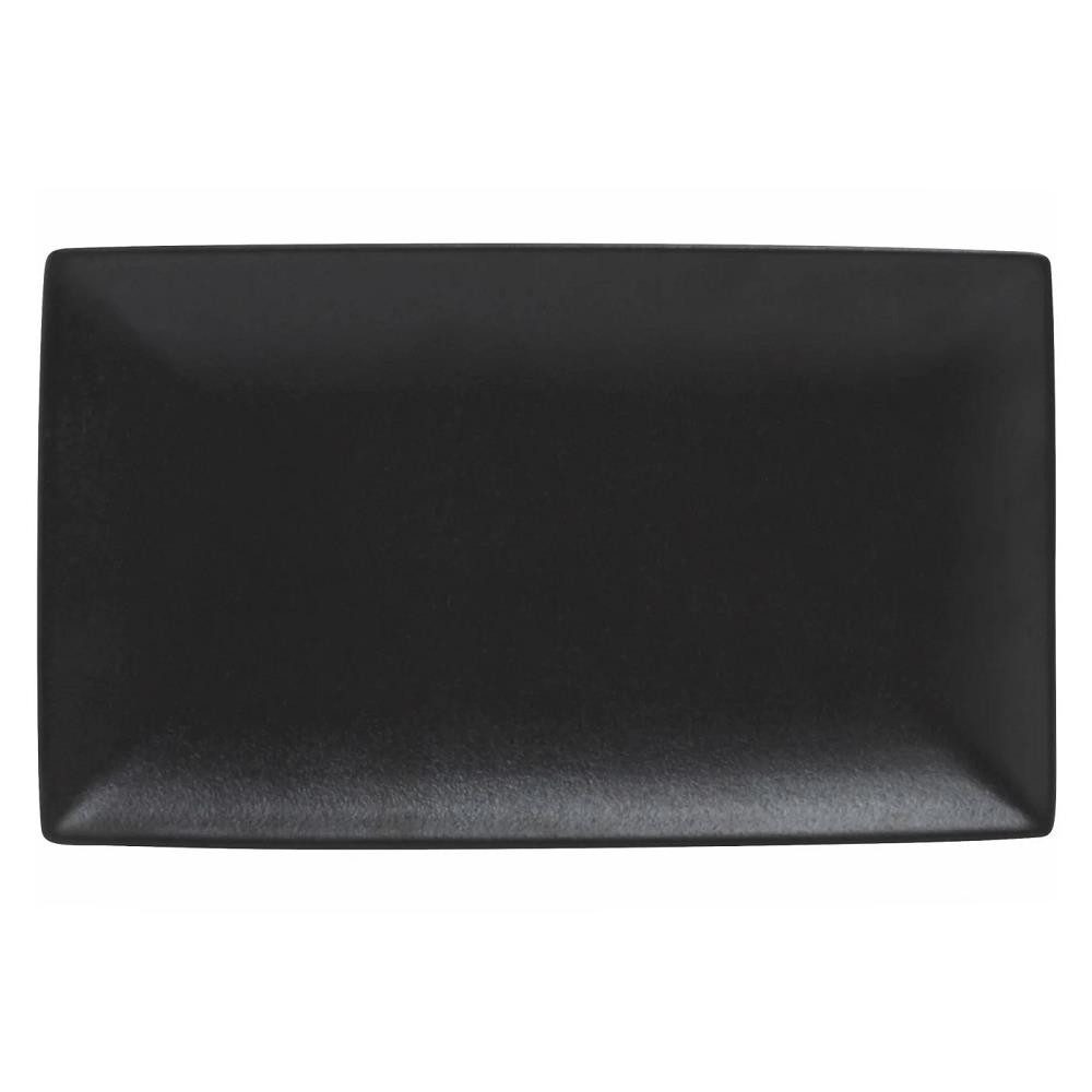 Servierplatte Maxwell&Williams Caviar Black Servierplatte eckig 27,5x16 cm