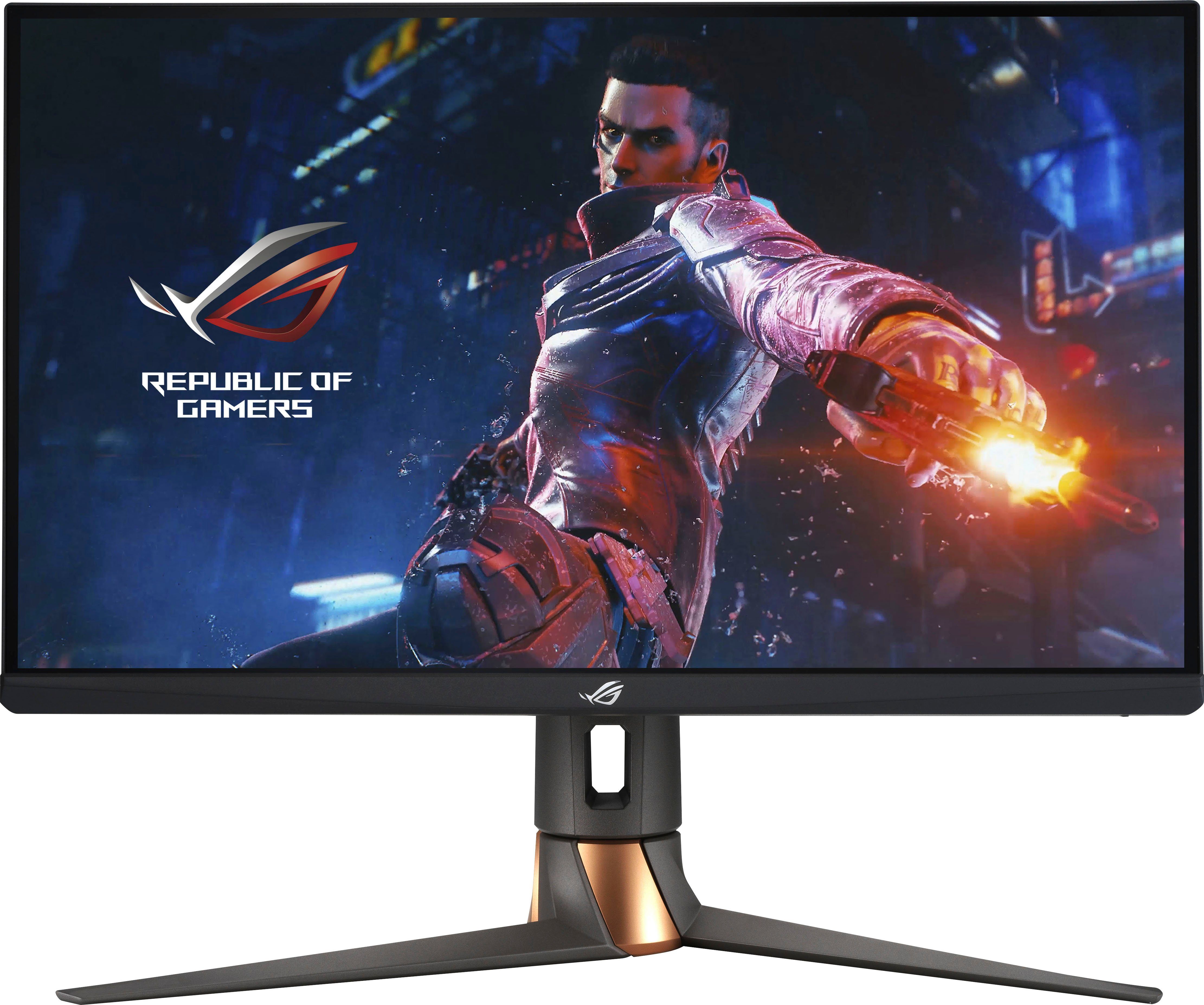 Asus PG27UQR Gaming-Monitor (69 cm/27 ", 3840 x 2160 px, 4K Ultra HD, 1 ms Reaktionszeit, 160 Hz, Fast-IPS)