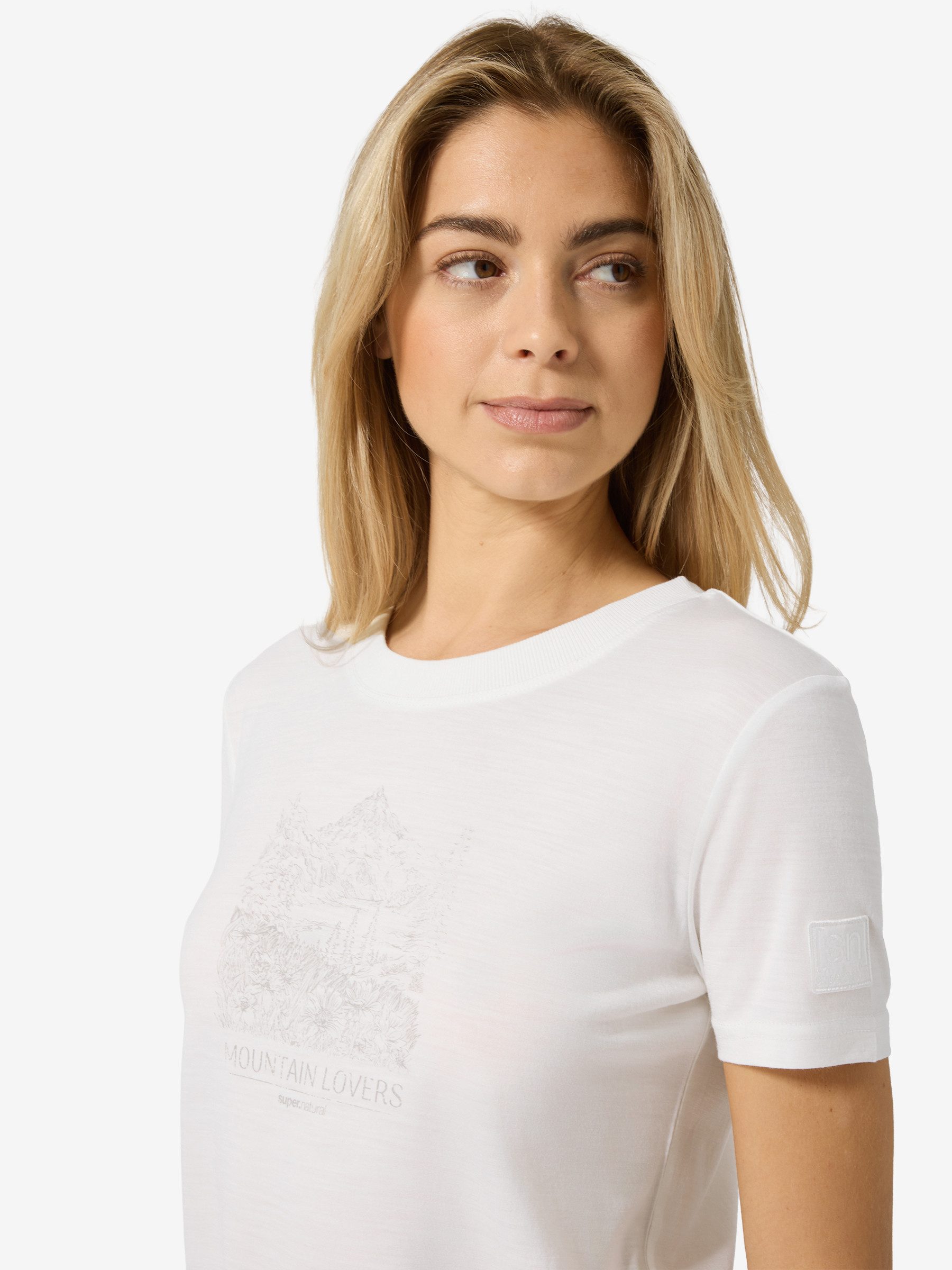 T-Shirt für Damen, nachhaltig, Merino