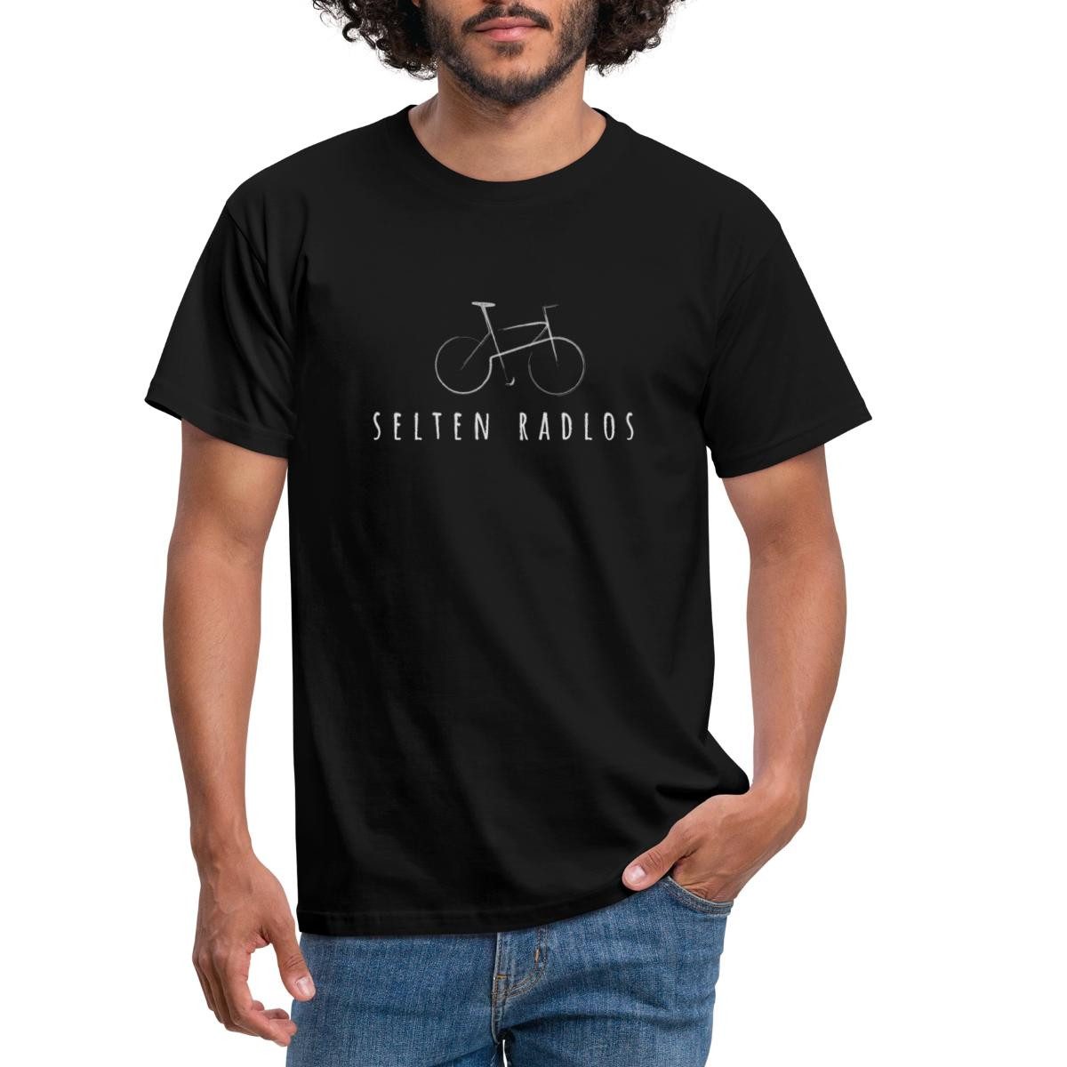 Spreadshirt T-Shirt Fahrrad Geschenk Selten Radlos günstig online kaufen