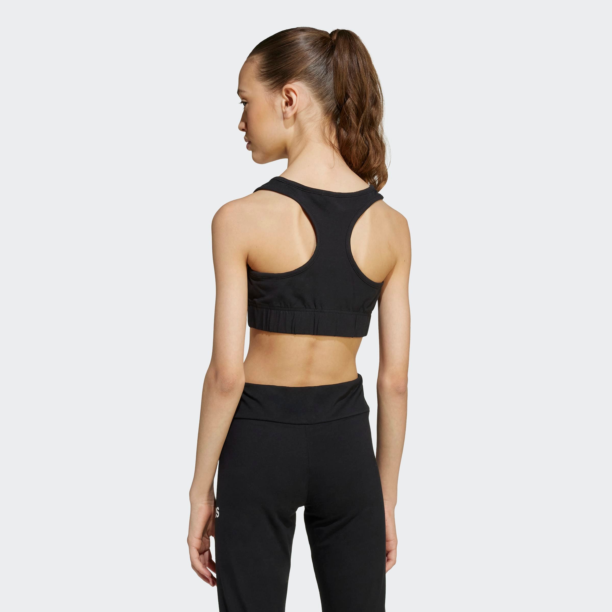 adidas Sportswear Sport-BH JG LIN BRA für Kinder, mit sportlichem Stil, pflegeleicht, aus Baumwolle