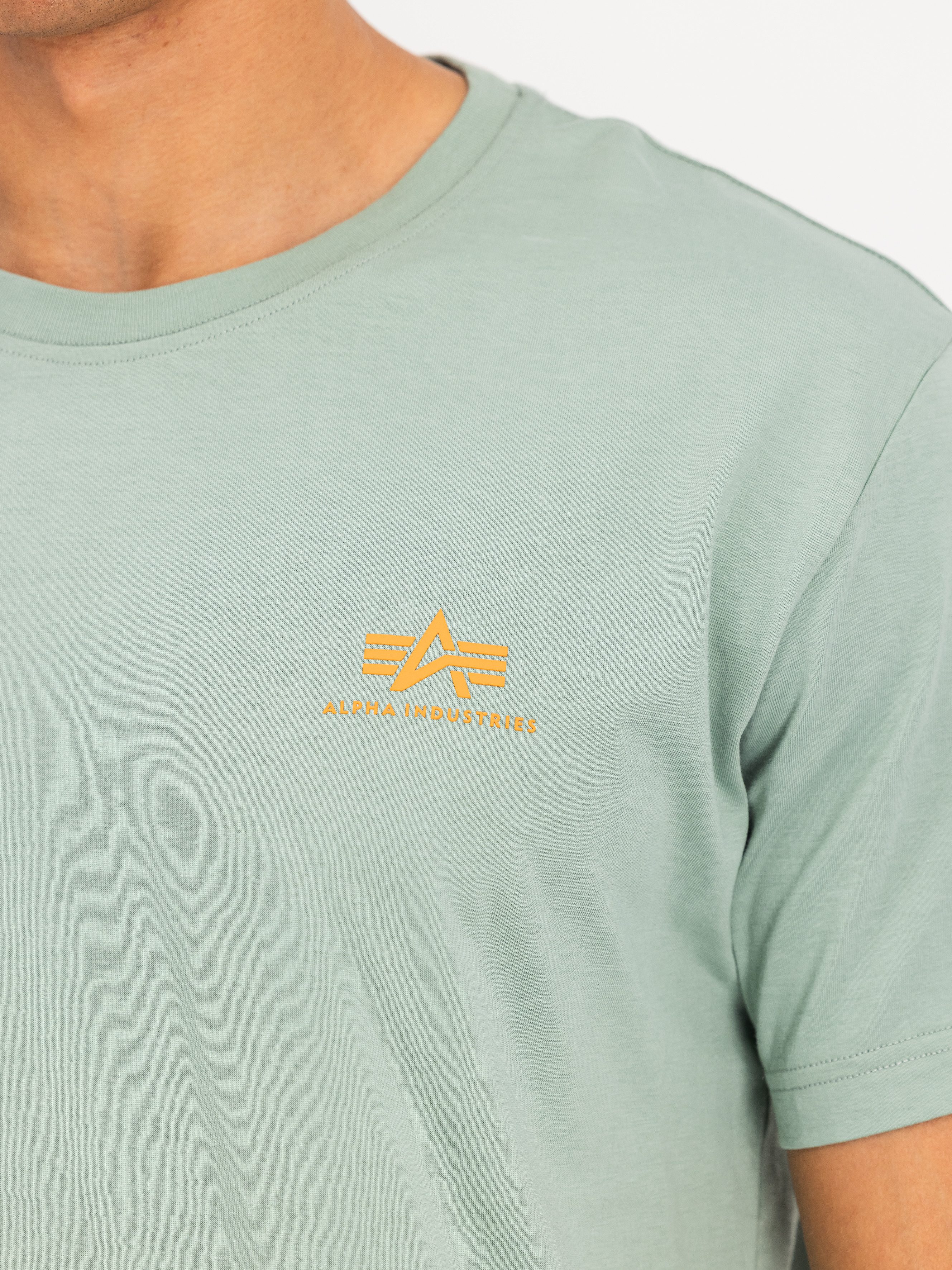 Alpha Industries Rundhalsshirt Backprint T Baumwolle, regular fit