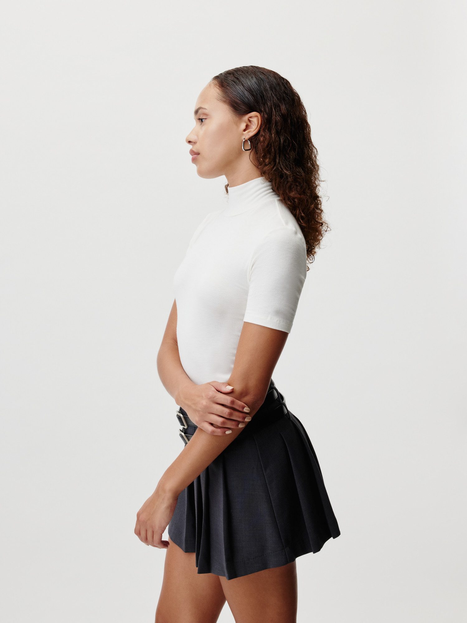 LeGer T-Shirt Larina, LeGer by Lena Gercke Regular fit mit Stehkragen