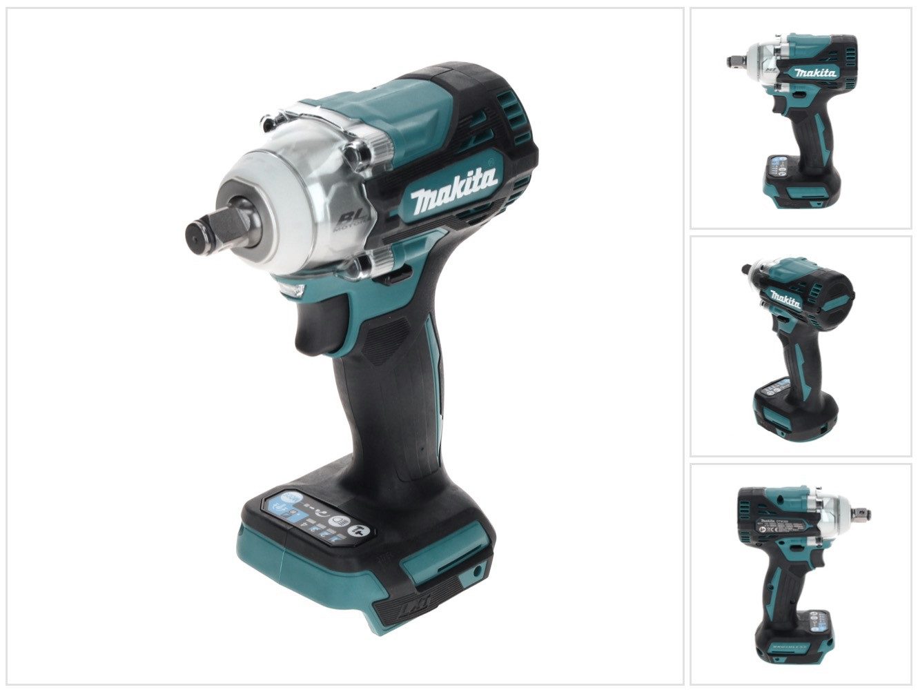 Makita Akku-Schlagschrauber DTW 300 Z 18 V 330 Nm 1/2" Brushless Solo - ohne Akku, ohne Ladegerät von Makita