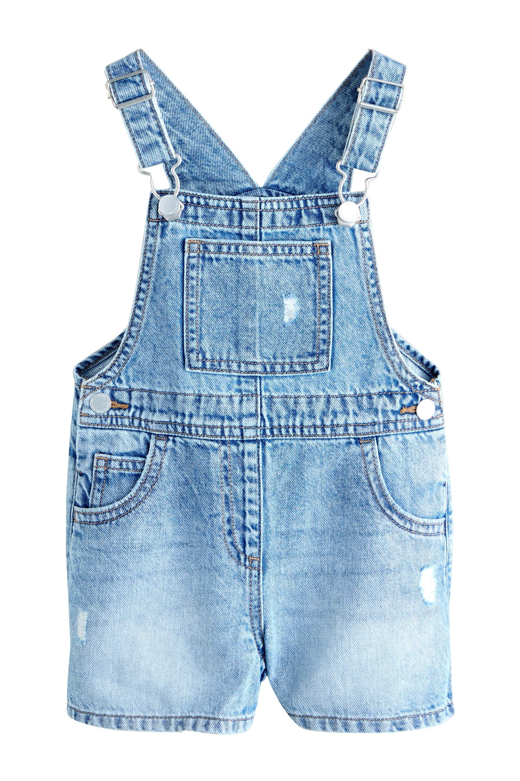 Next Jeanslatzhose Schlichte Denim-Latzhose (1-tlg)