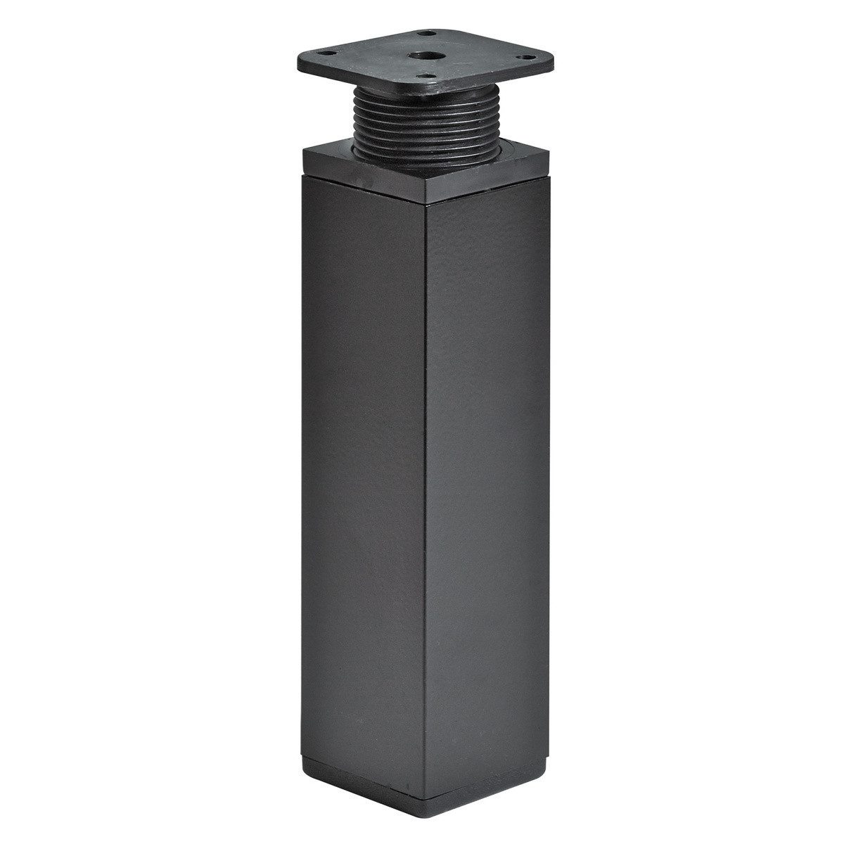 Hettich Мебельfuß Hettich Мебельfuß 4,0 x 15 -16,5 cm Stahl schwarz -