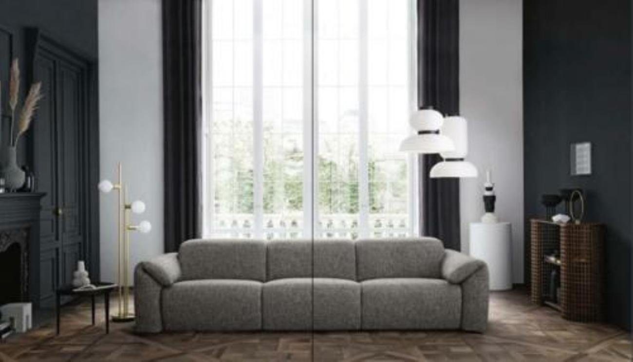 JVmoebel 3-Sitzer Sofa Stoffsofa in Wohnlandschaft Made Couch 3-er Europe Polstersofa