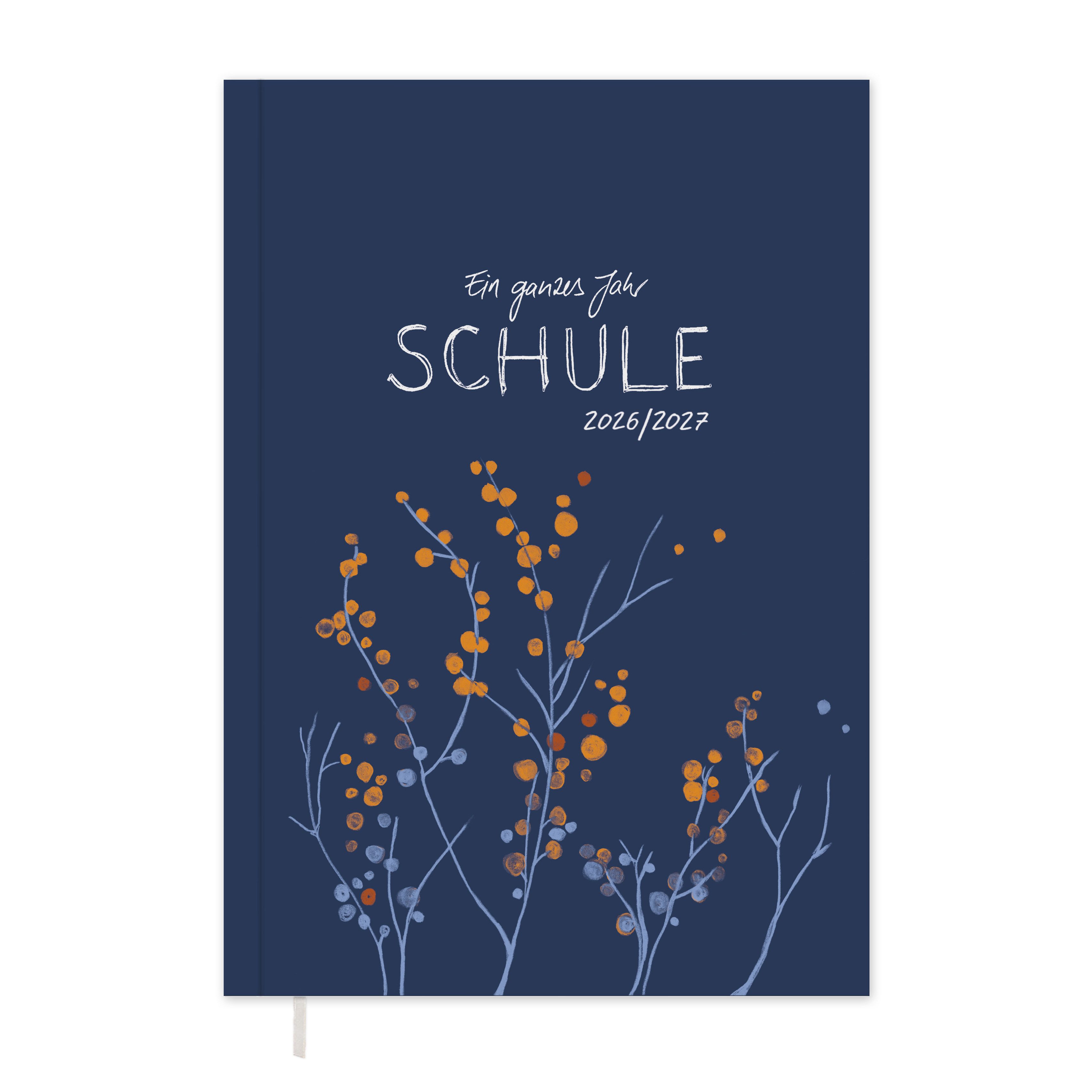 Eine der Guten Verlag Lehrerkalender Lehrerplaner 2026 2027 - A4, blau, 1 Doppelseite / Woche, Schuljahr 26/27, 224 S. Softcover, klimaneutral