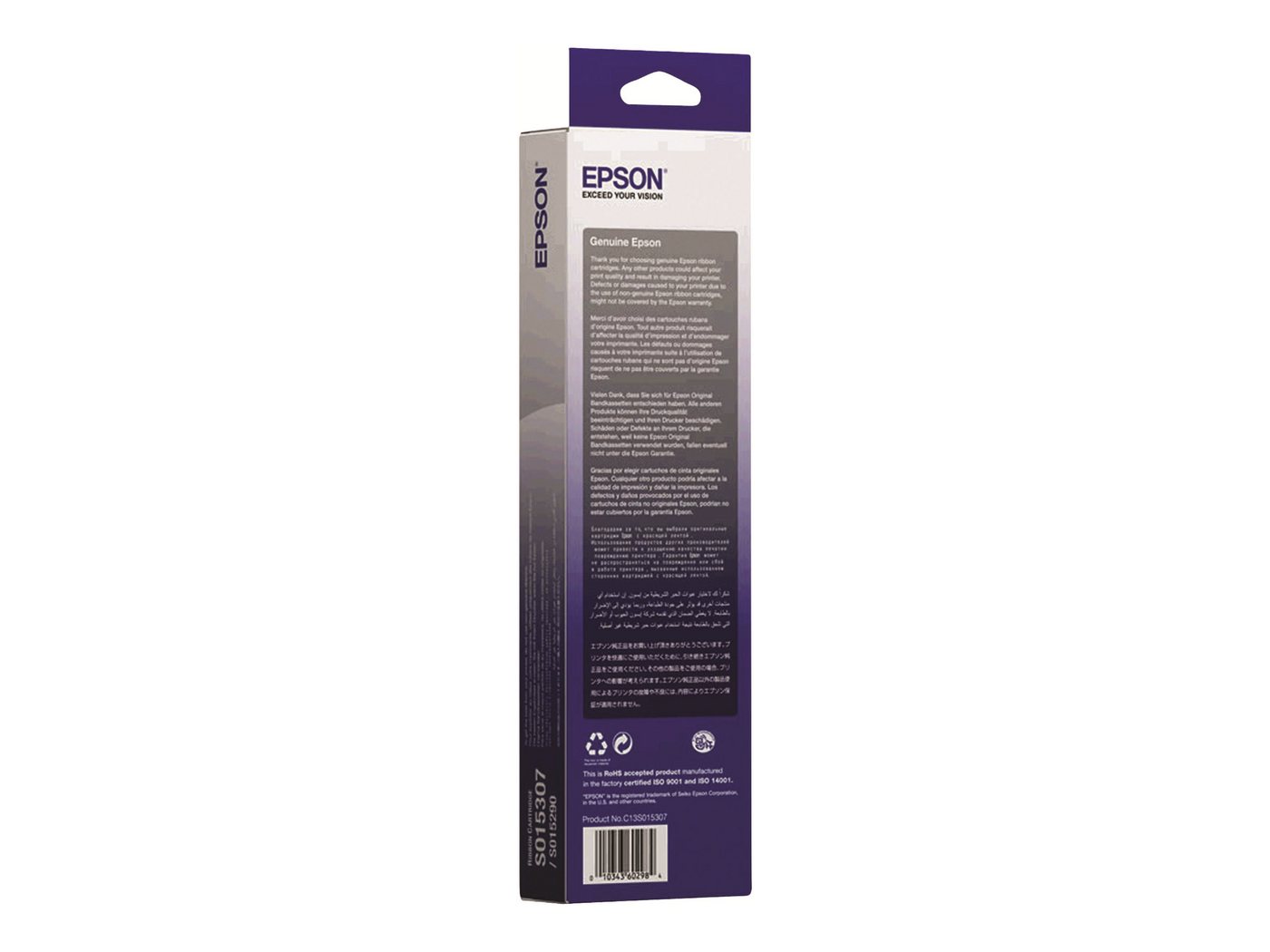 Thumbnail - Epson Beschriftungsband Farbband schwarz Carbon LQ-630