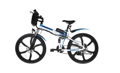Myatu E-Bike E-Bike Mountainbike/Klapprad M4142 26", 21 Gang, Heckmotor