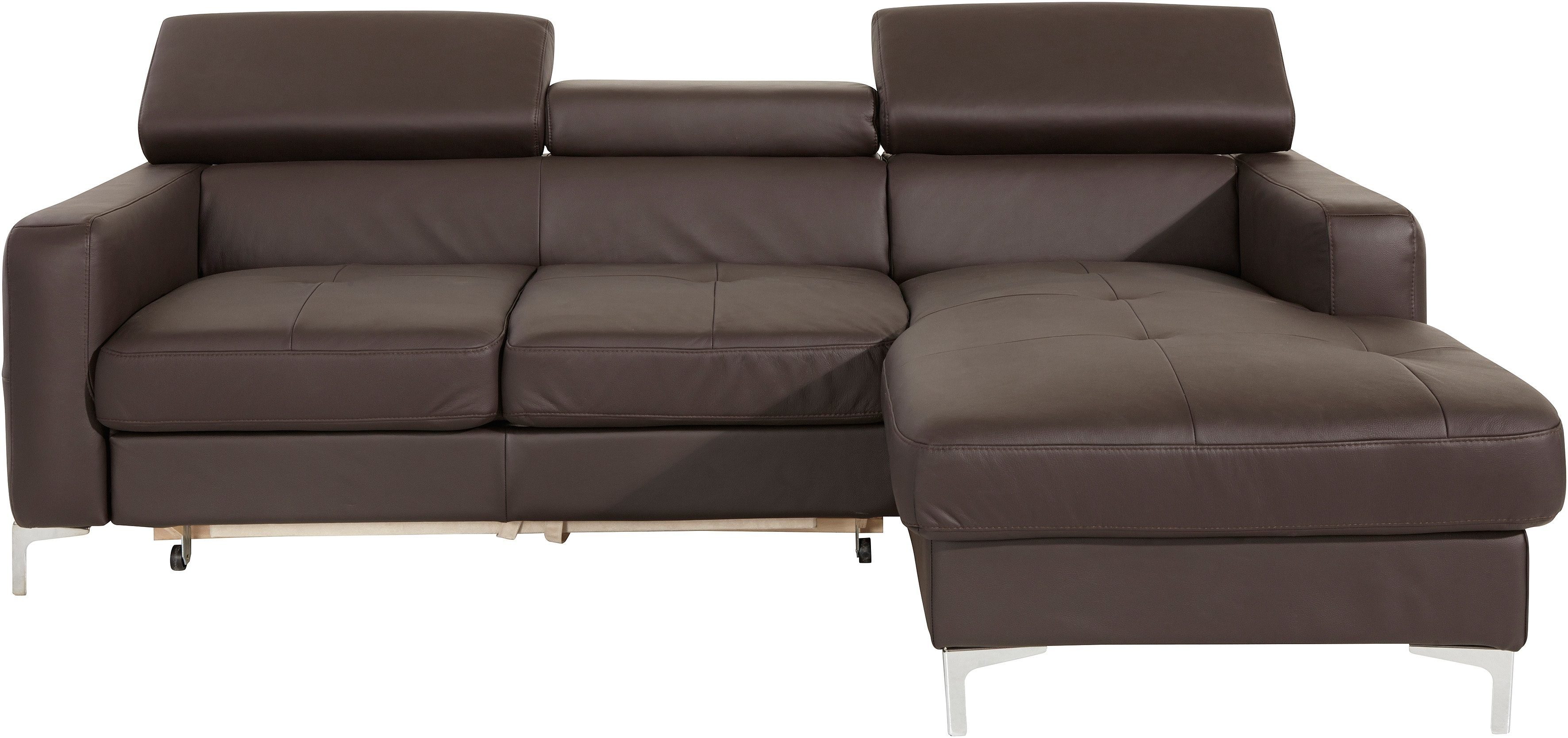 COTTA Ecksofa "Sammy L-Form", mit Kopfteilverstellung, wahlweise mit Bettfu günstig online kaufen