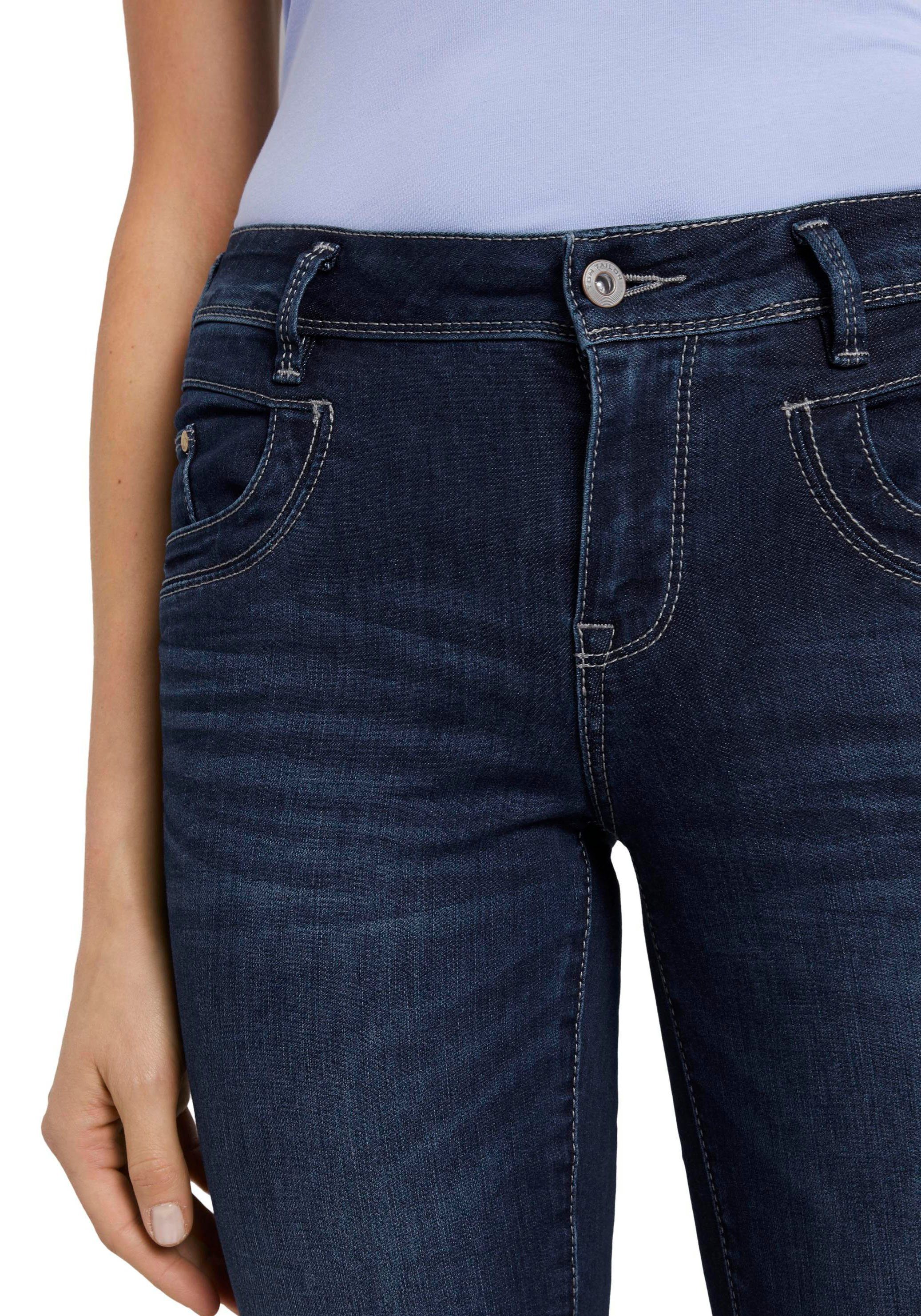 TOM TAILOR Gerade Jeans Alexa Straight mit Kontrastnähten – Bild 4 von 5