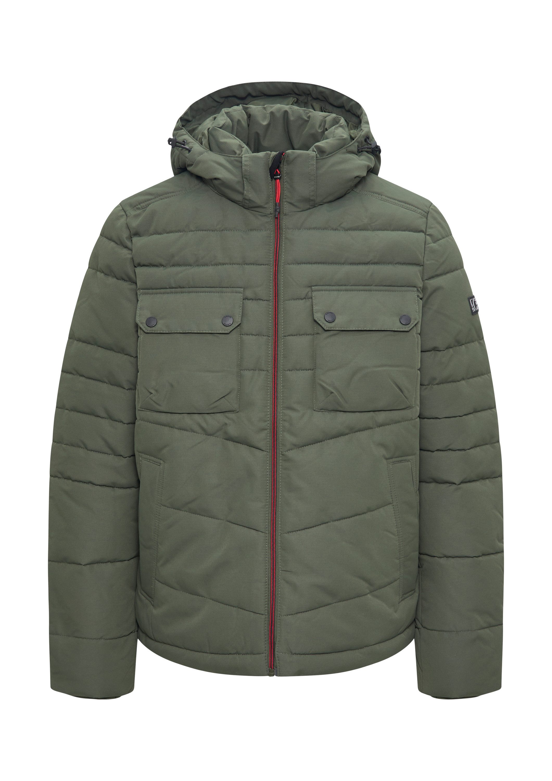 s.Oliver Winterjacke Outdoor-Jacke Gesteppte Jacke mit abnehmbarer Kapuze günstig online kaufen