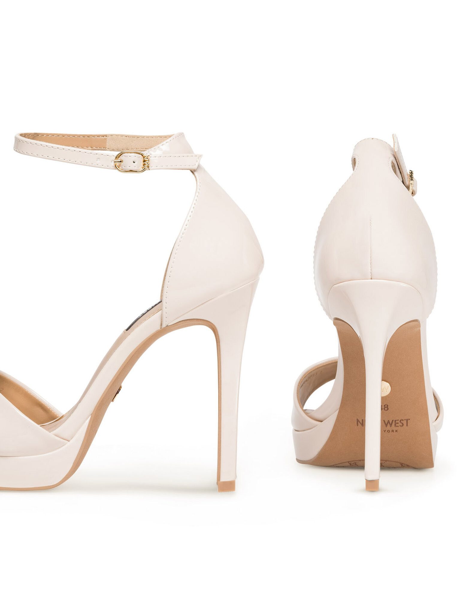 Nine West Nine West Sandalen Damen WFA2733-2 Weiß Sandale