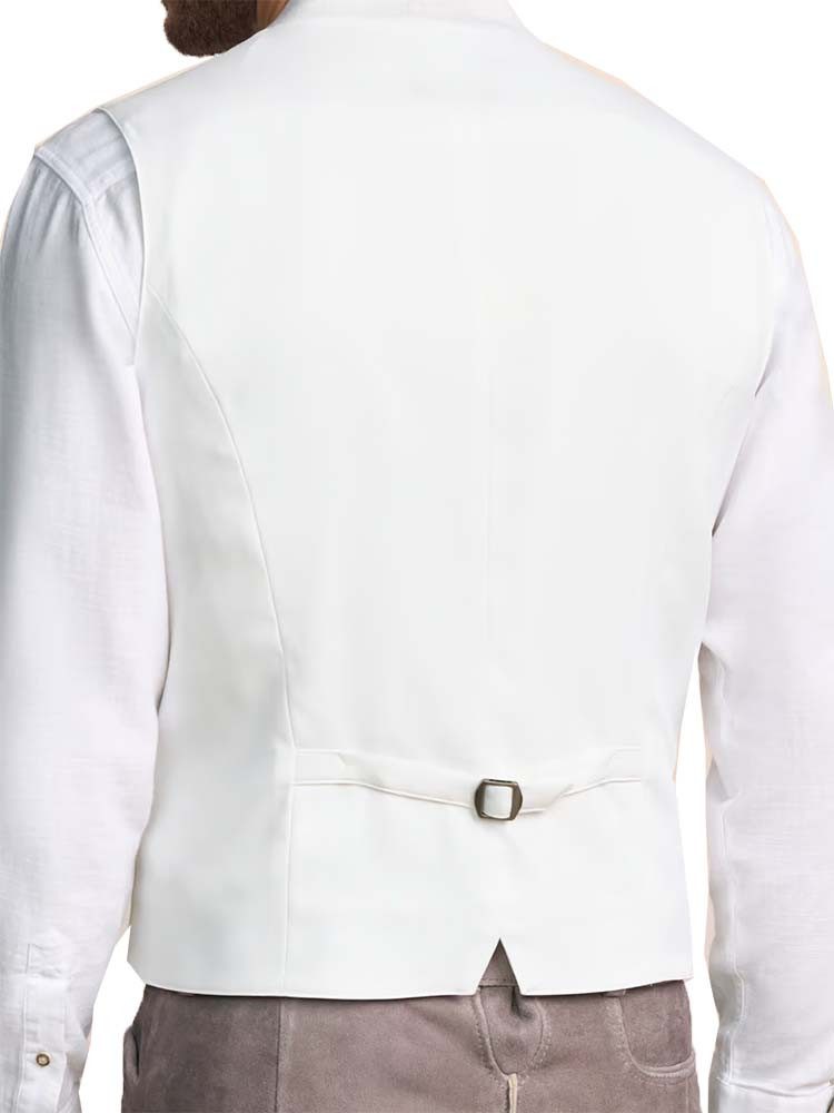 KRÜGER BUAM Trachtenweste Trachtenweste Quentin ecru