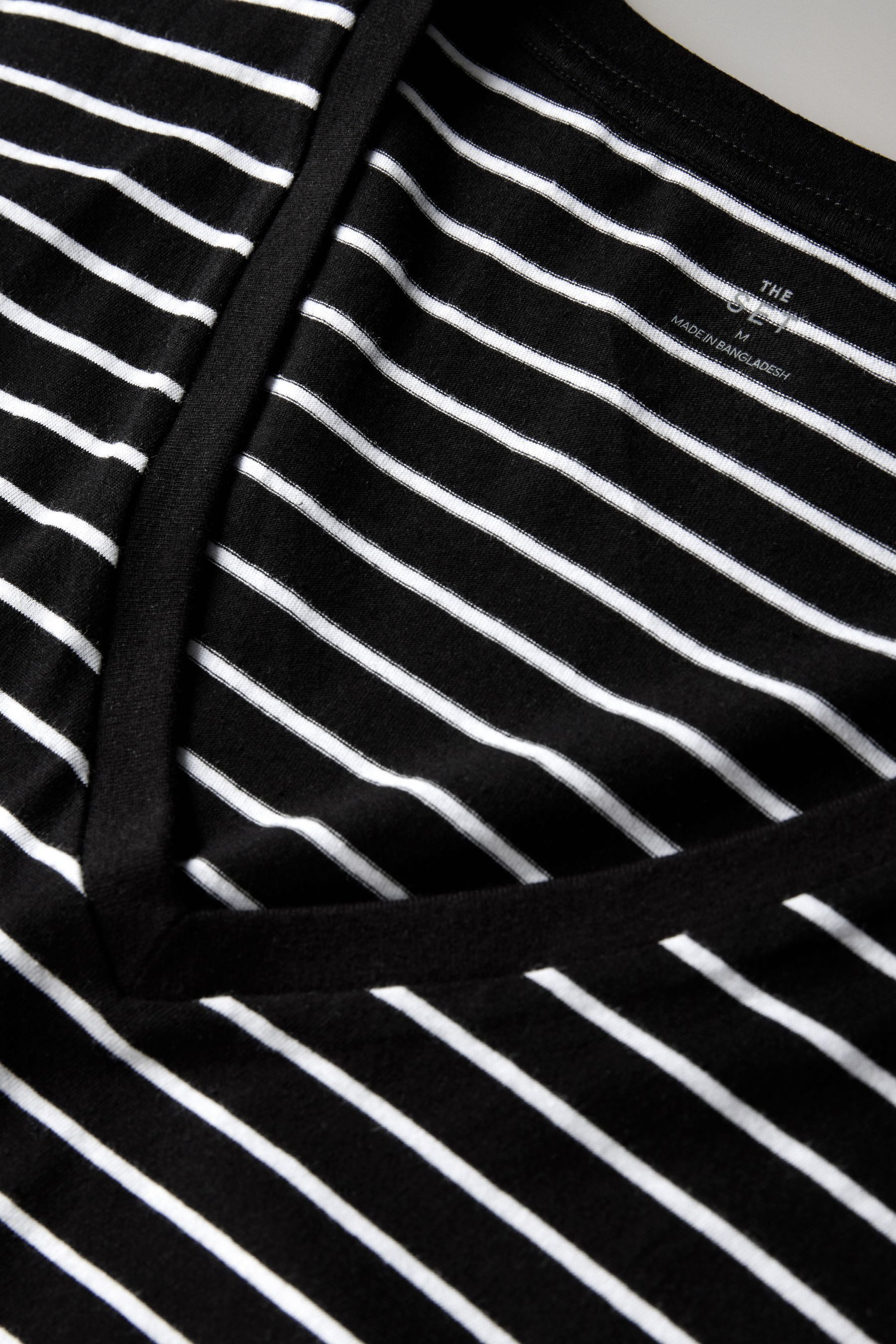 The Set V-Shirt The Set Relaxed Fit T-Shirts, 4er-Pack (4-tlg) günstig online kaufen