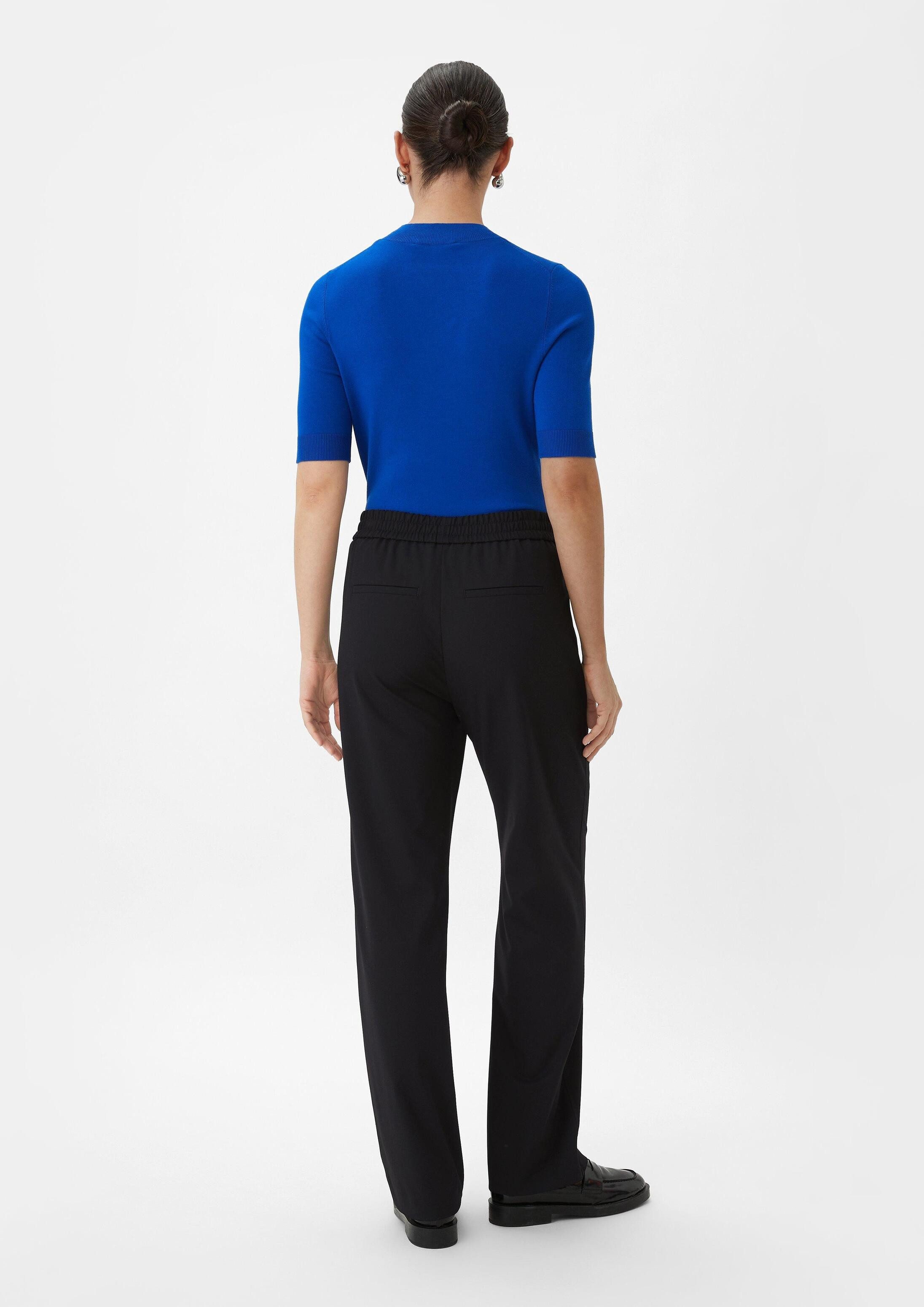 comma Chinos Hose Loose: Hose mit Semi Wide leg