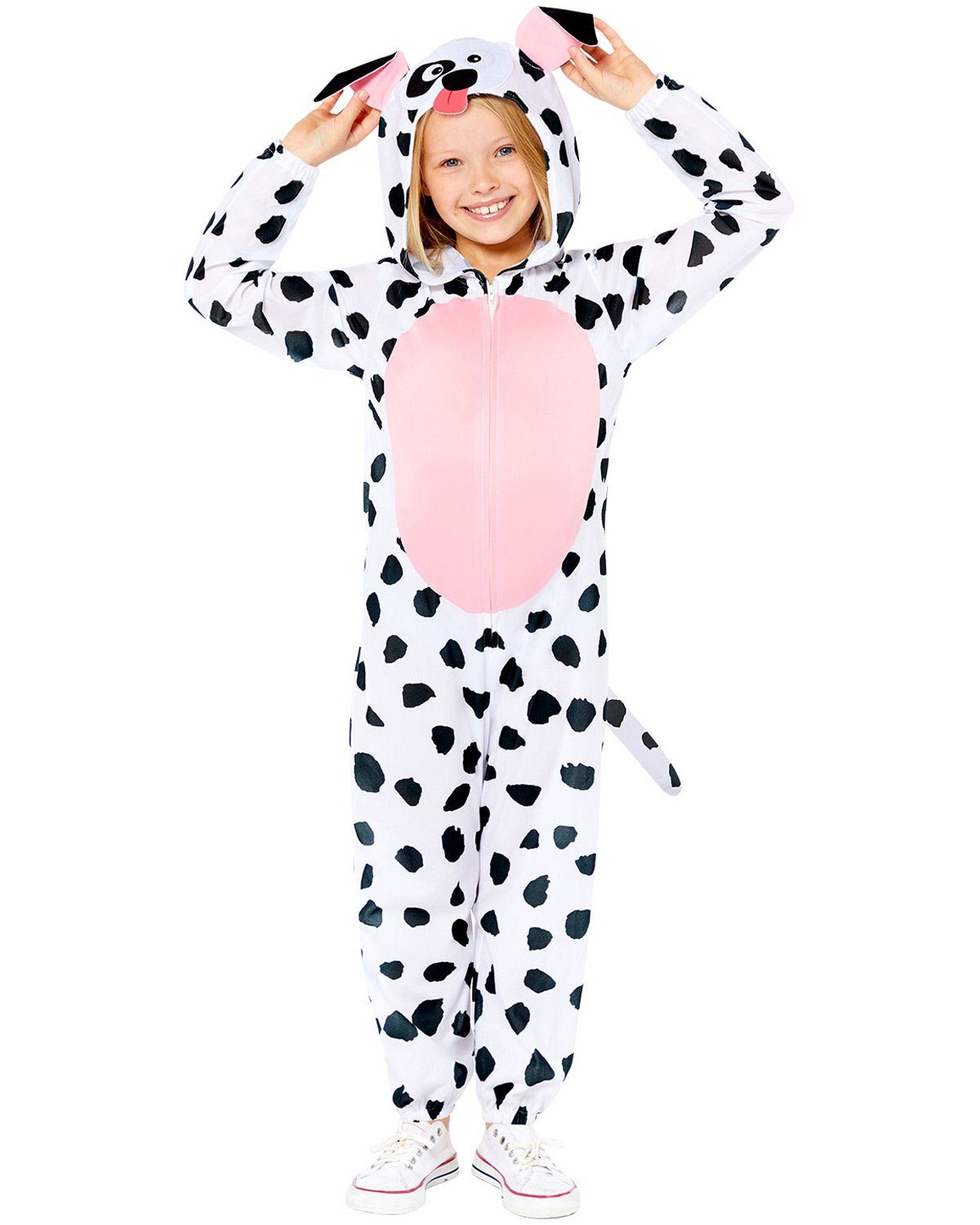 Kostüm Dalmatiner Kostüm für Kinder - Onesie, Overall Ti