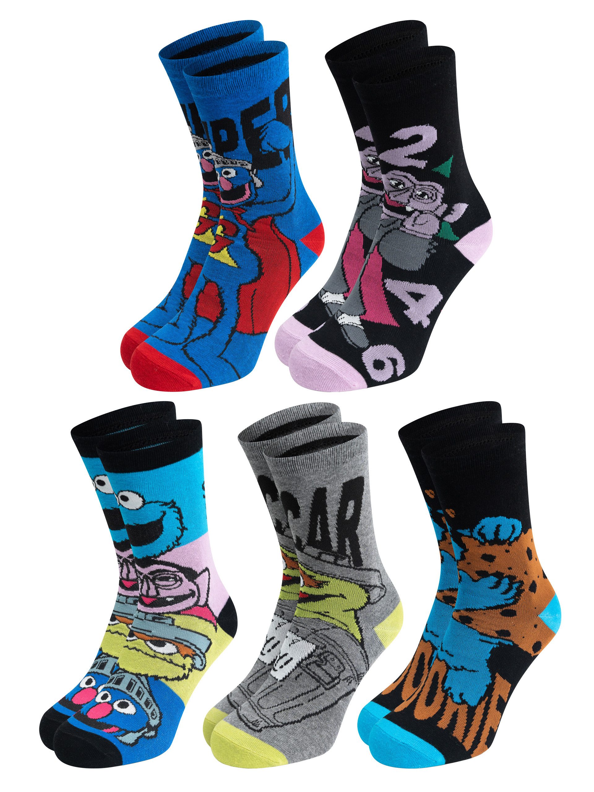 United Labels® Socken Sesamstraße Socken für günstig online kaufen
