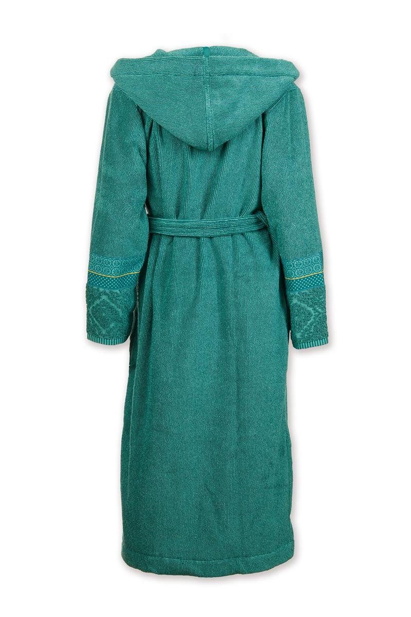 Bademantel Soft Zellige Bathrobe Green S Grün 100% Cotton, terry, 450 GSM S