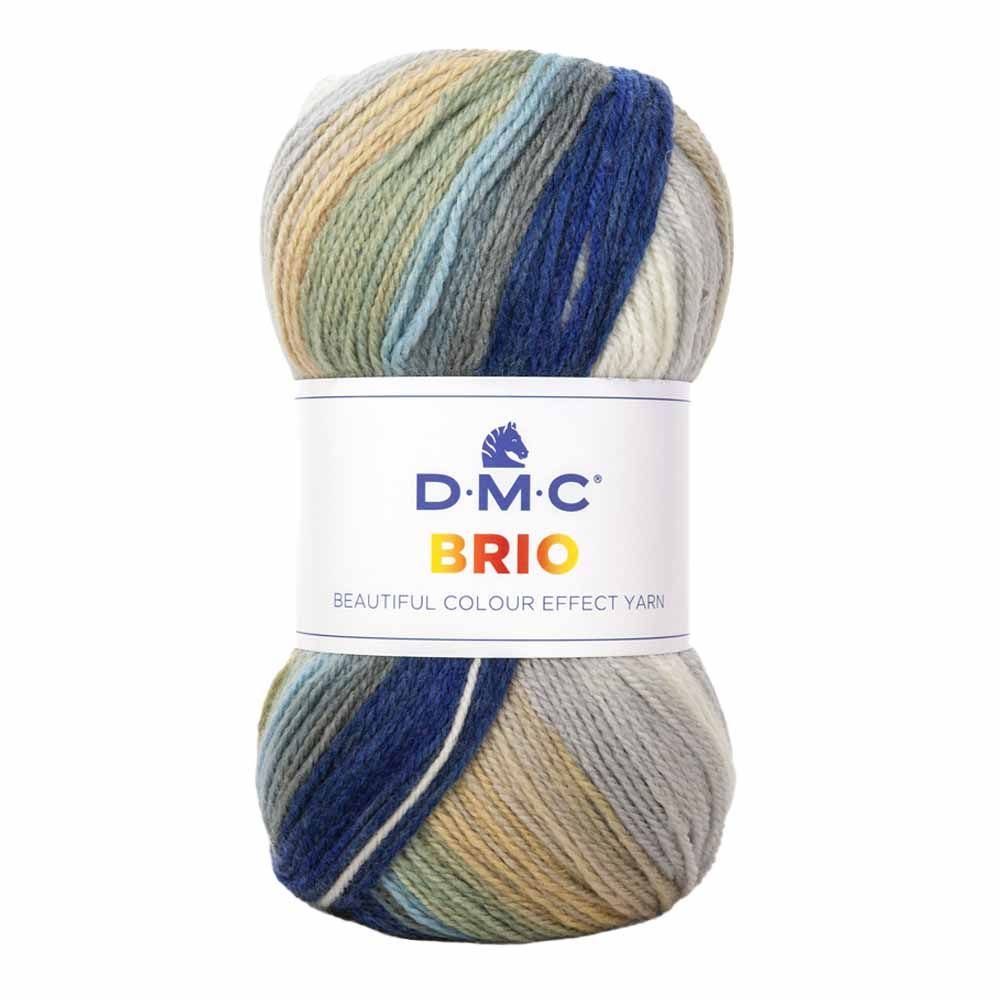 DMC Brio Farbverlaufsgarn Häkelwolle, Strickgarn Häkelwolle, 345,00 m (100g Wolle mit Farbverlauf, Strickwolle, Strickgarn, Handstrickgarn), Farbverlaufswolle