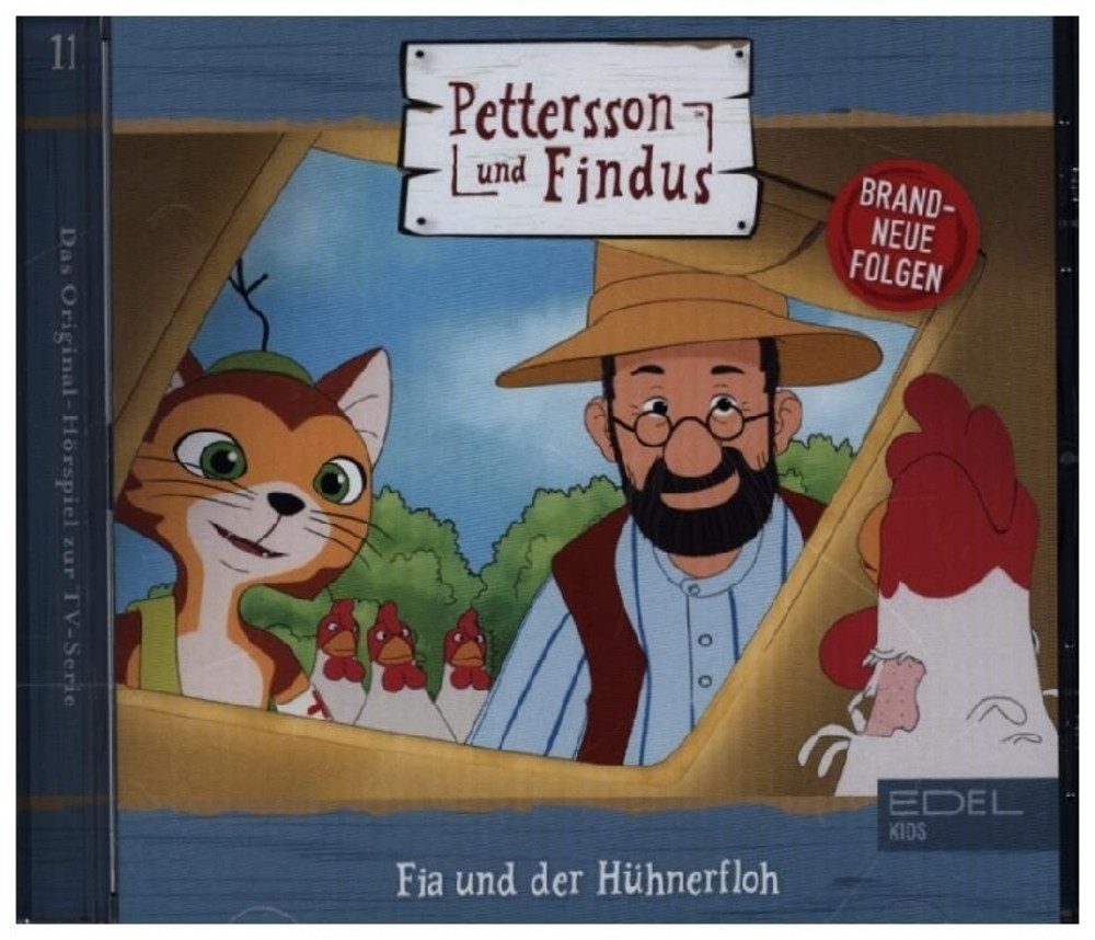 Hörspiel Pettersson und Findus Fia und der Hühnerfloh, 1 AudioCD
