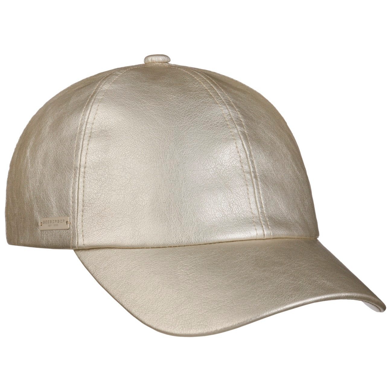 Seeberger Baseball Cap (1-St) Basecap Metallschnalle