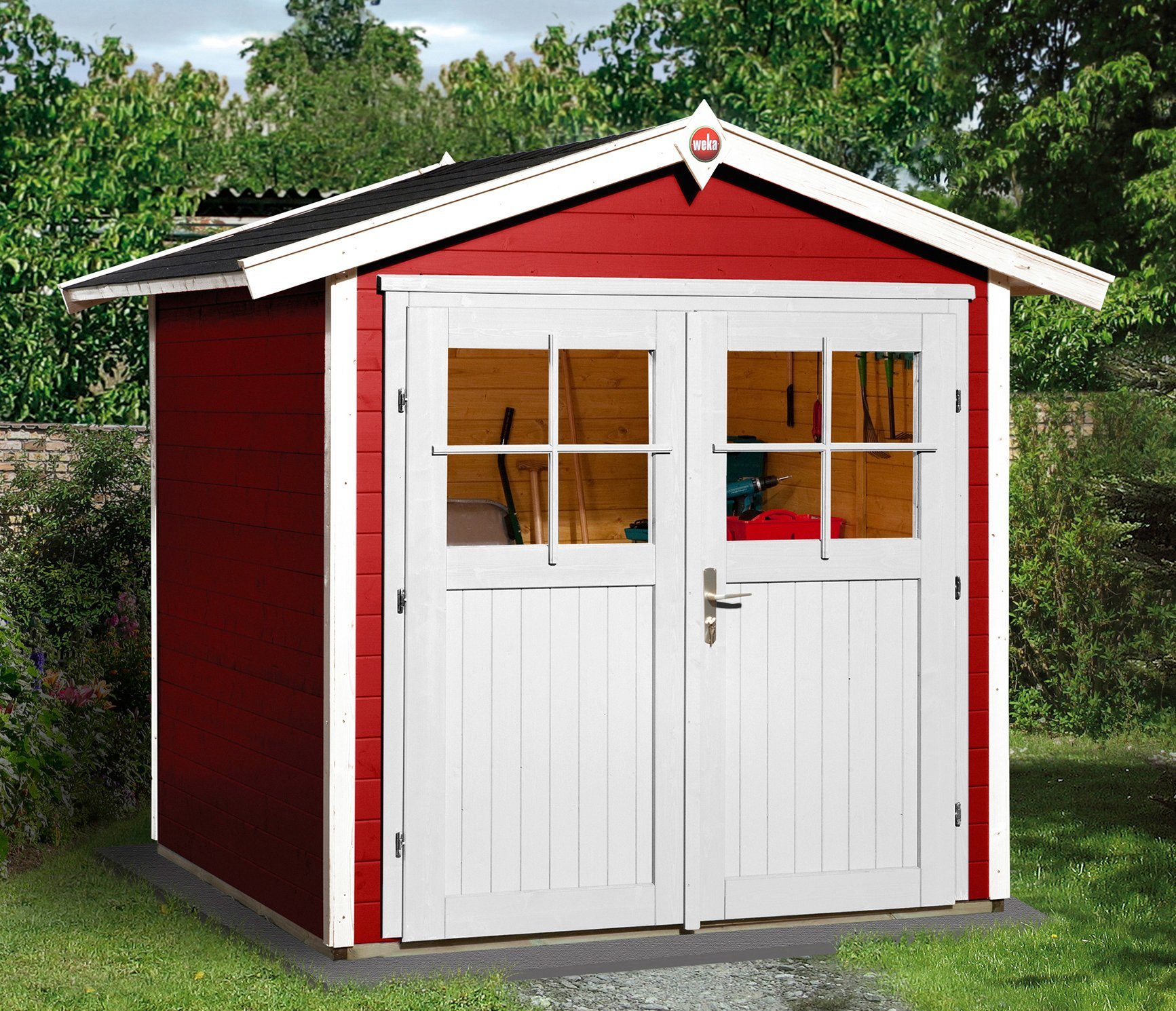 weka Gartenhaus 224 Gr.1, BxT: 260x229 cm