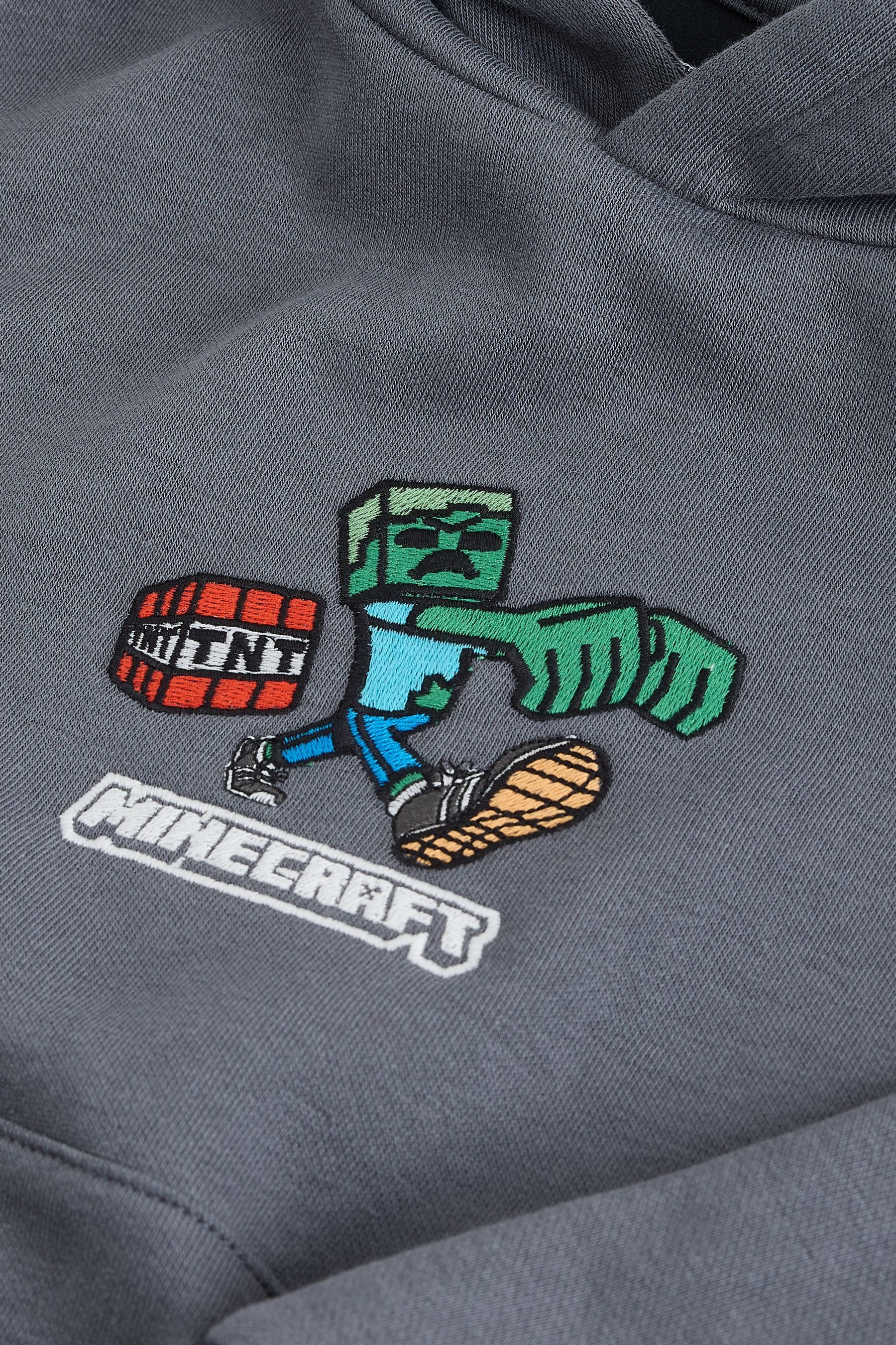 Next Kapuzensweatshirt Lizenziertes Kapuzensweatshirt Minecraft (1-tlg) – Bild 4 von 4