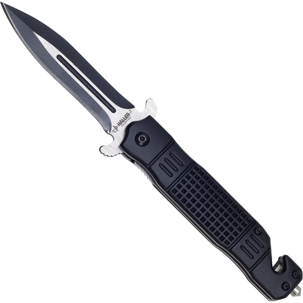 Taschenmesser Rescue Klappmesser schwarz Liner Lock