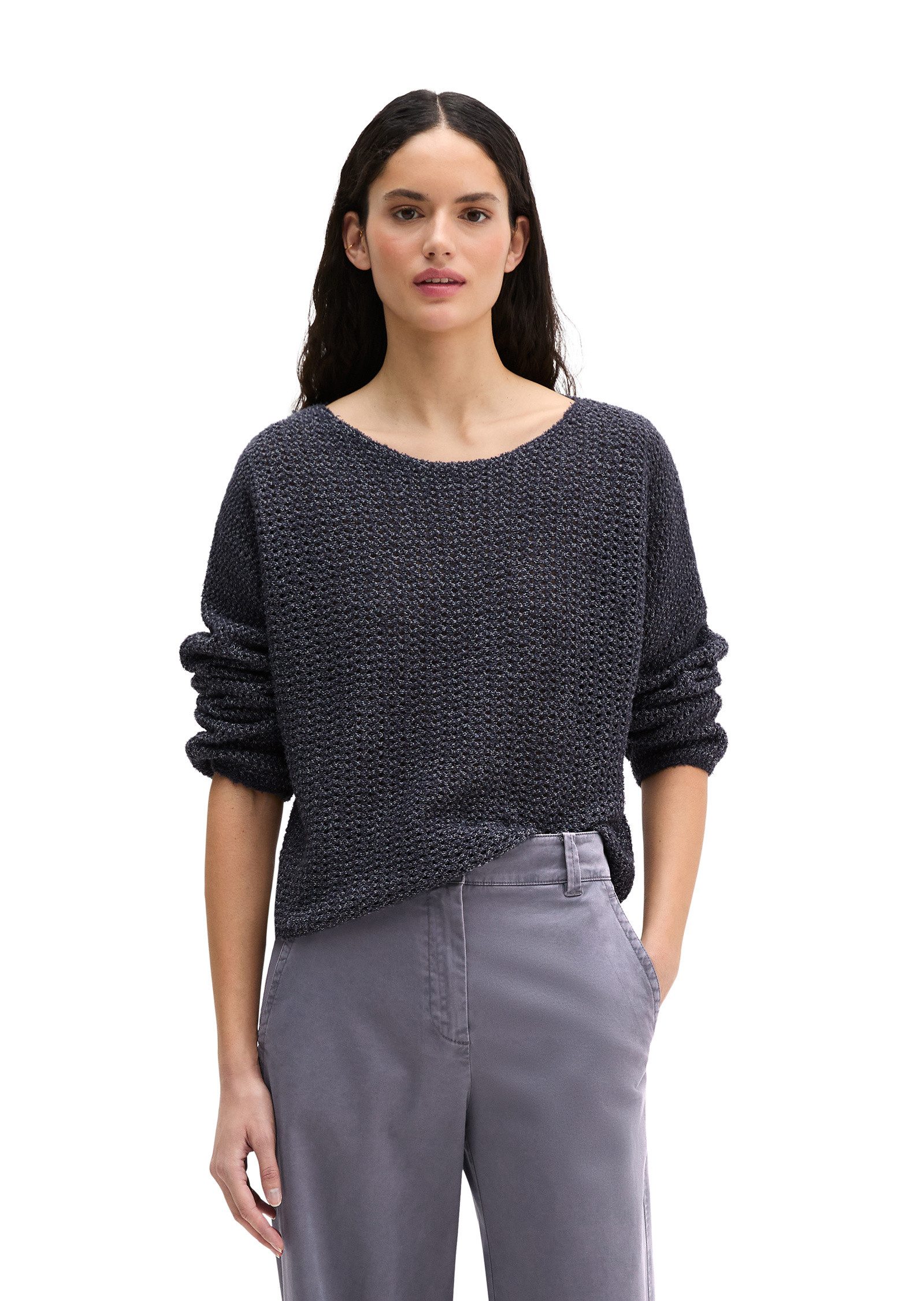 Marc O'Polo Strickpullover aus Bio-Baumwolle-Mix