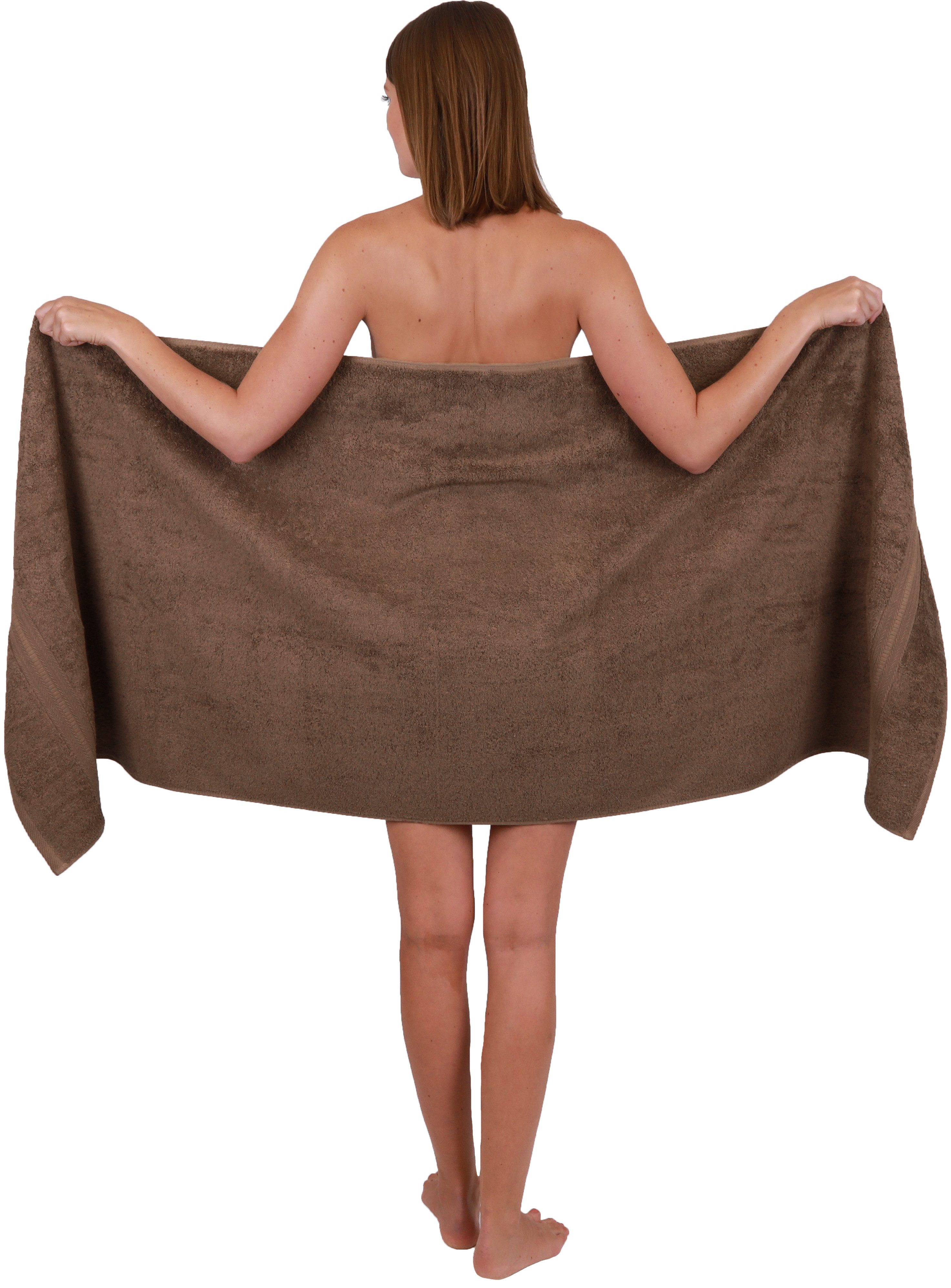 Saunatuch Saunatuch Badetuch groß XXL Gold Badetücher Saunahandtücher70 x 200 cm