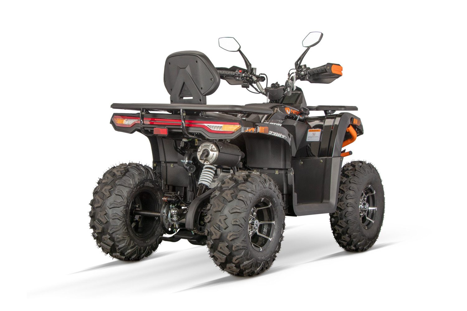 Smarty Elektro-Kinderquad 230cc maxi Quad Tricia CVT RS10 Platin inkl. Seilwinde