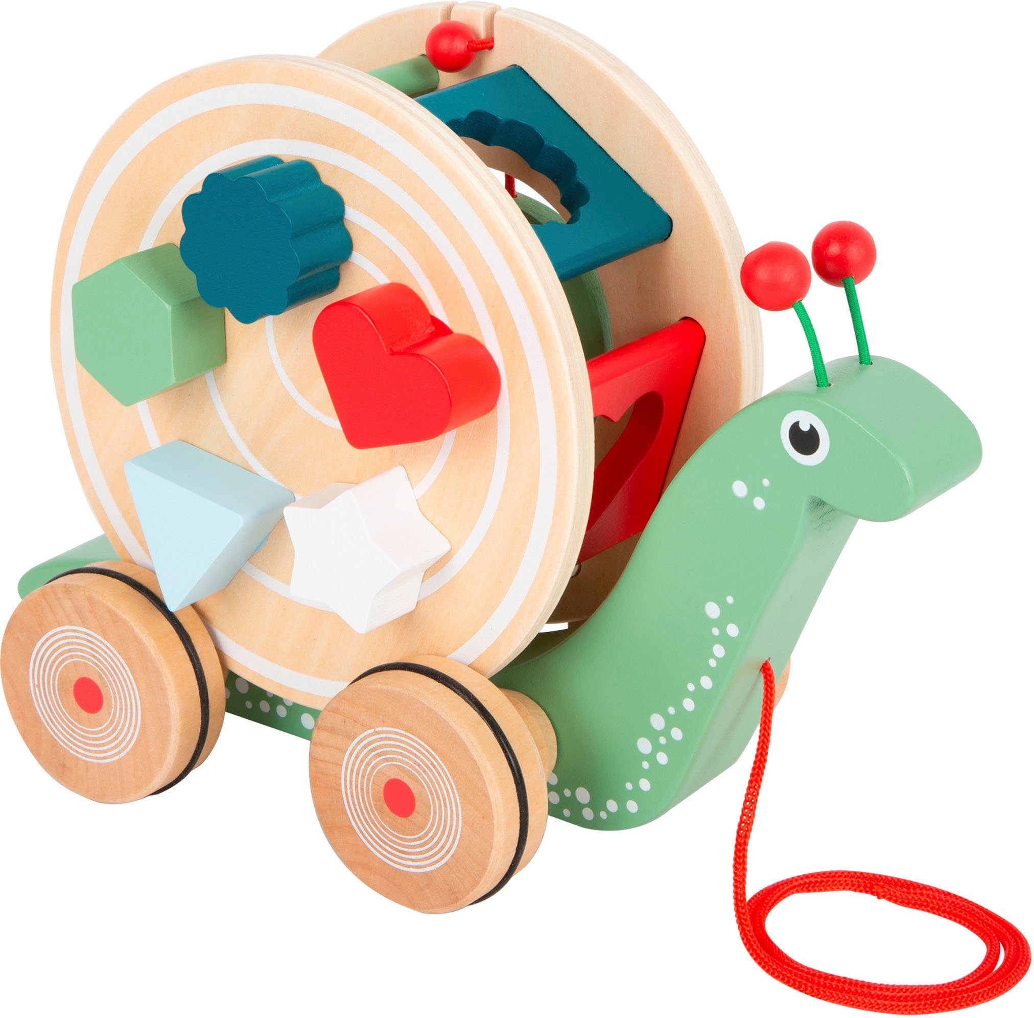 Small Foot Nachziehspielzeug Nachzieh-Stecktier Schnecke günstig online kaufen