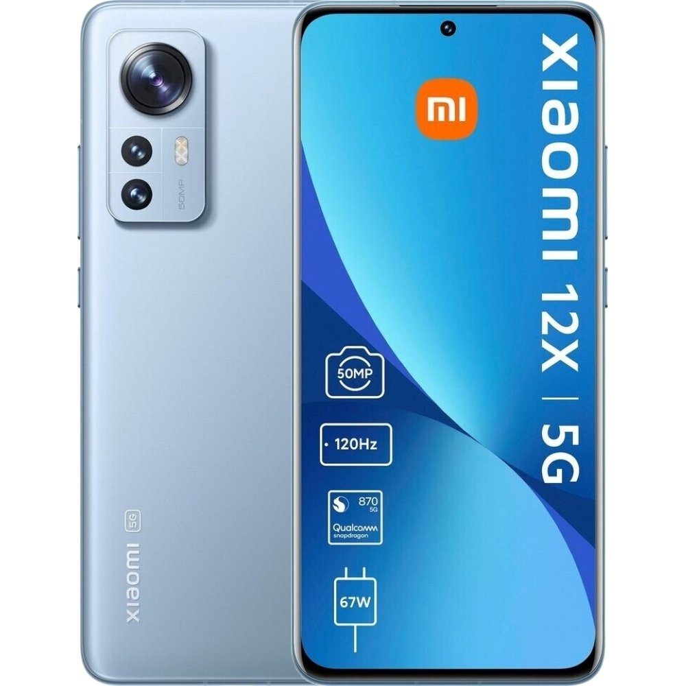 Xiaomi 12X 5G 256 GB / 8 GB - Smartphone - blau Smartphone (6,3 Zoll ...