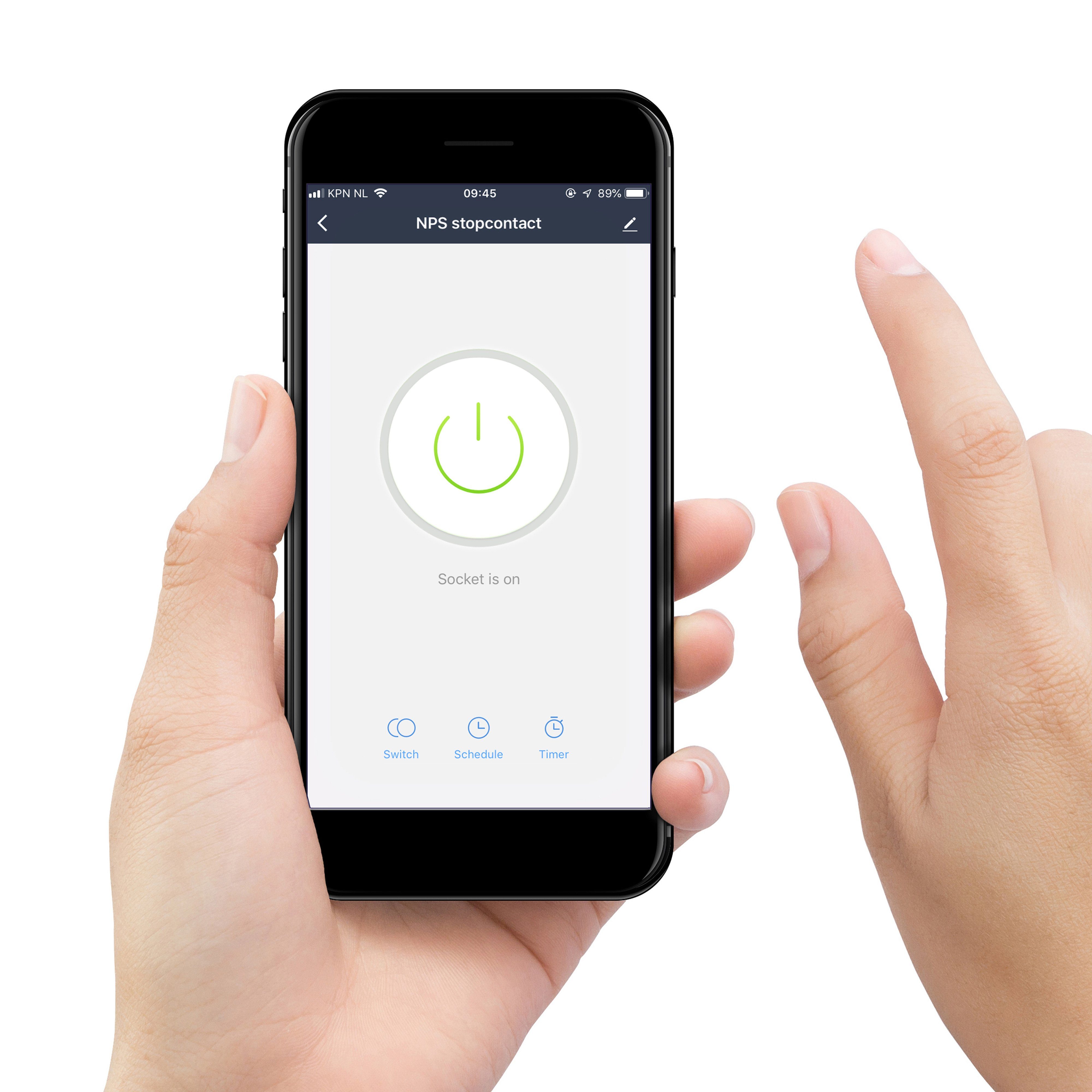 Alecto WLAN-Steckdose SMART-PLUG10 TRIPLE, 3-St., 3680W, 16A, WLAN-Steckdose, Smart-Home Steuerung, Kurzschlussschutz