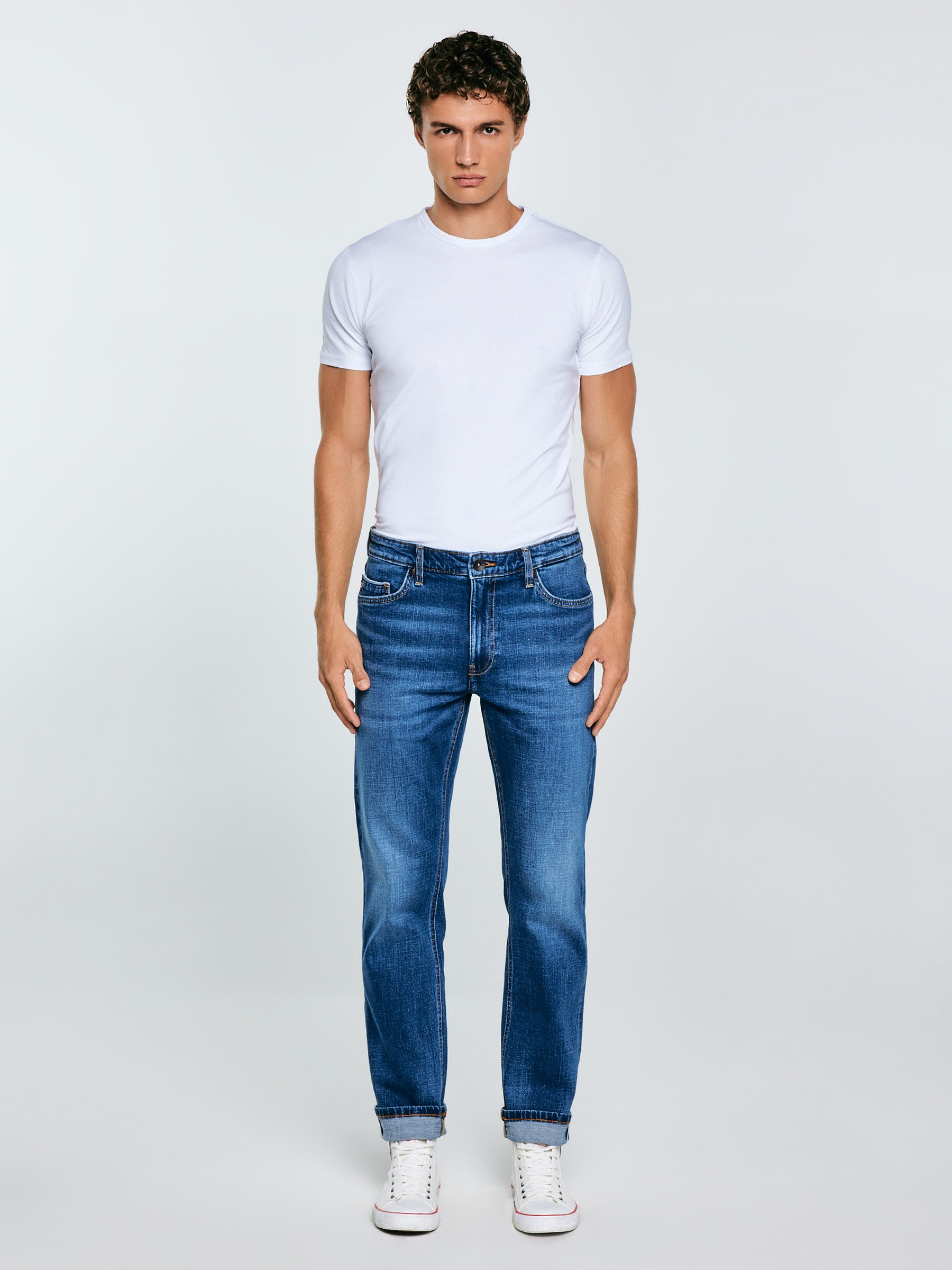 BIG STAR Straight-Jeans COLT hohe Leibhöhe günstig online kaufen