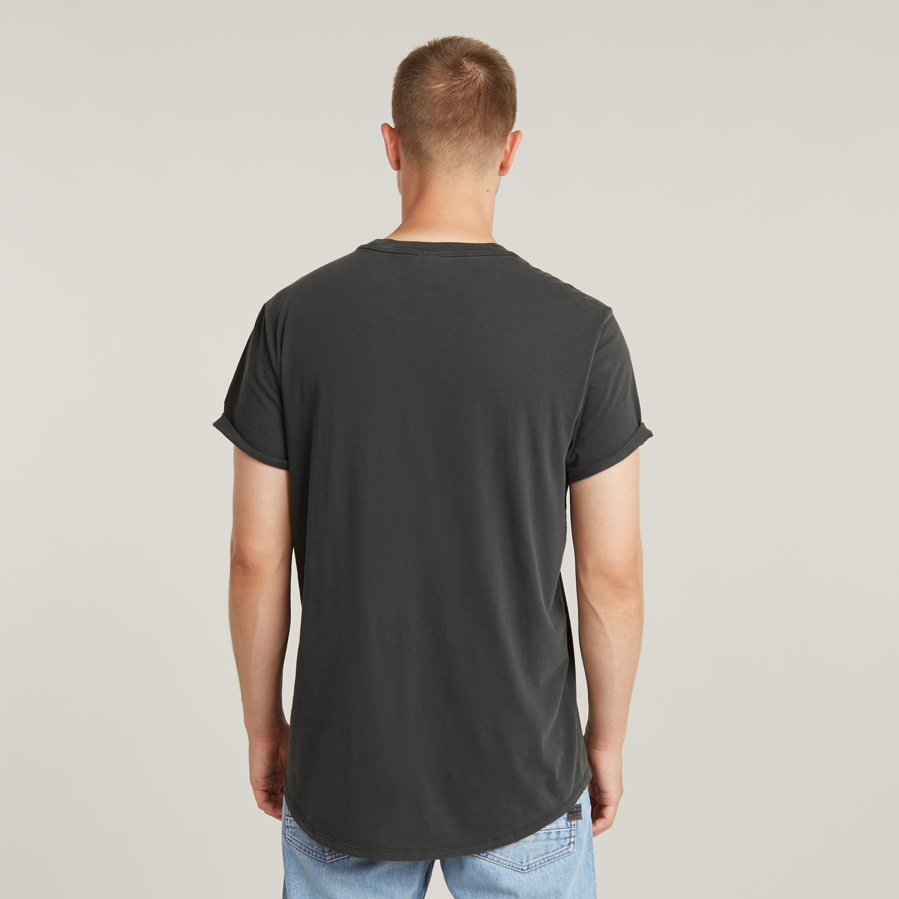 G-STAR Kurzarmshirt Lash Rundhals, Logoapplikation günstig online kaufen