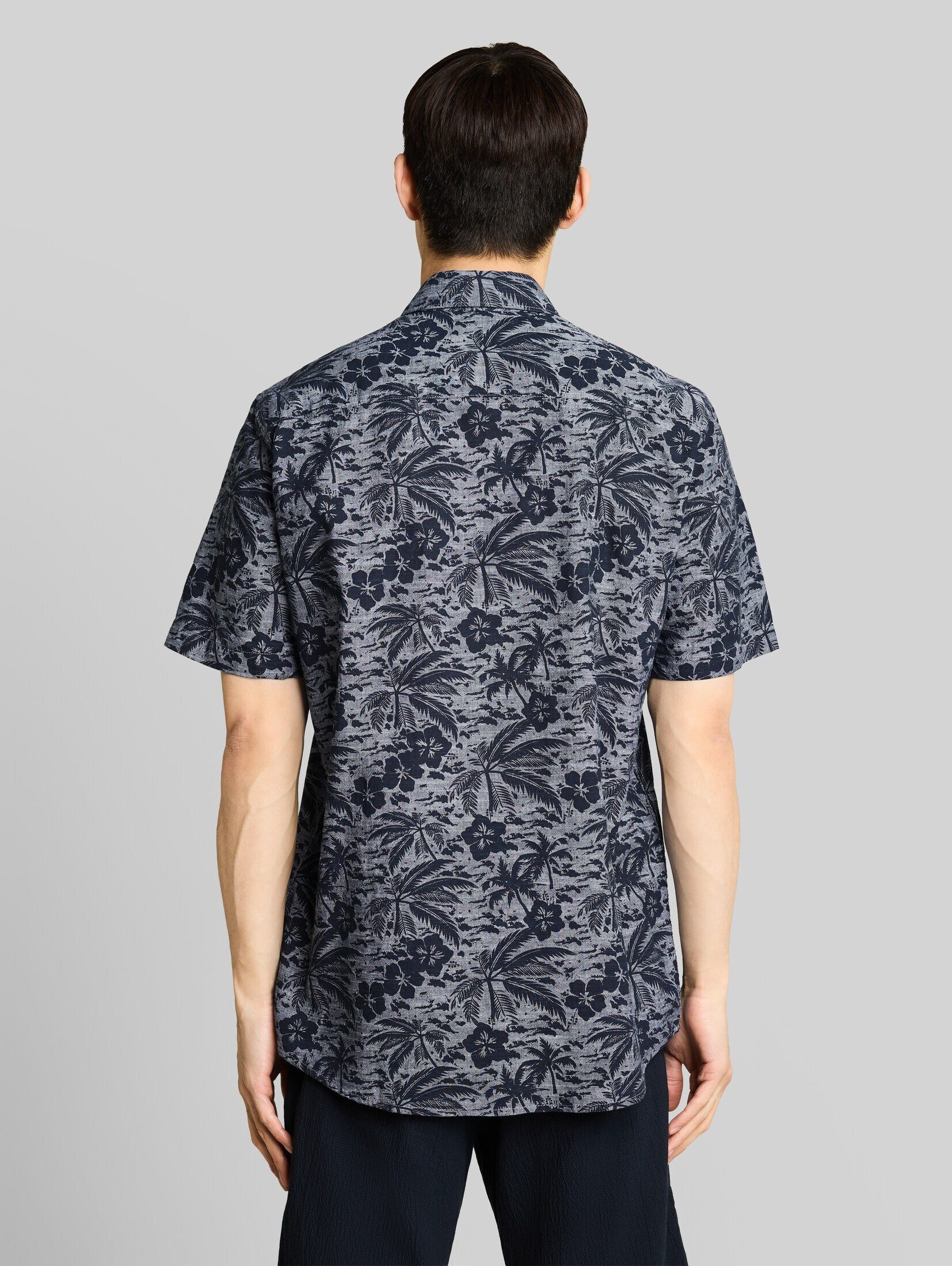 TOM TAILOR Kurzarmhemd Blusen & Shirts Regular Fit Kurzarmhemd mit Muster