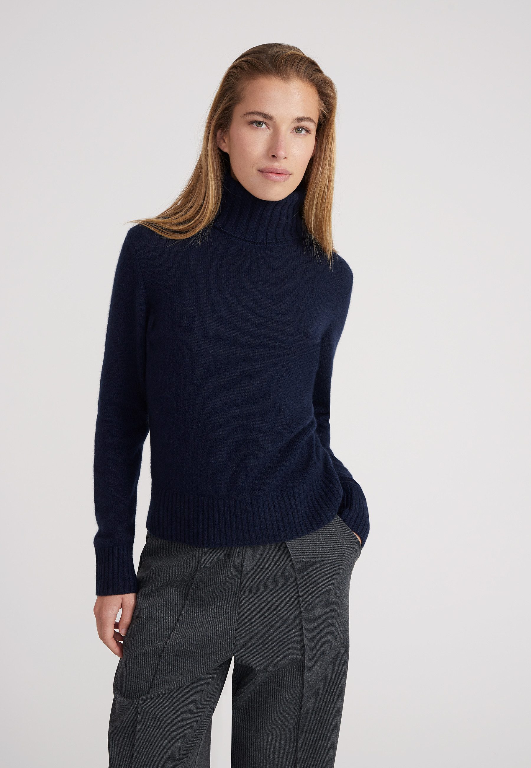 Style & Republic Kaschmirpullover Rollkragenpullover Regular aus 100% Kaschmir Rollkragenpullover Regular aus 100% Kaschmir