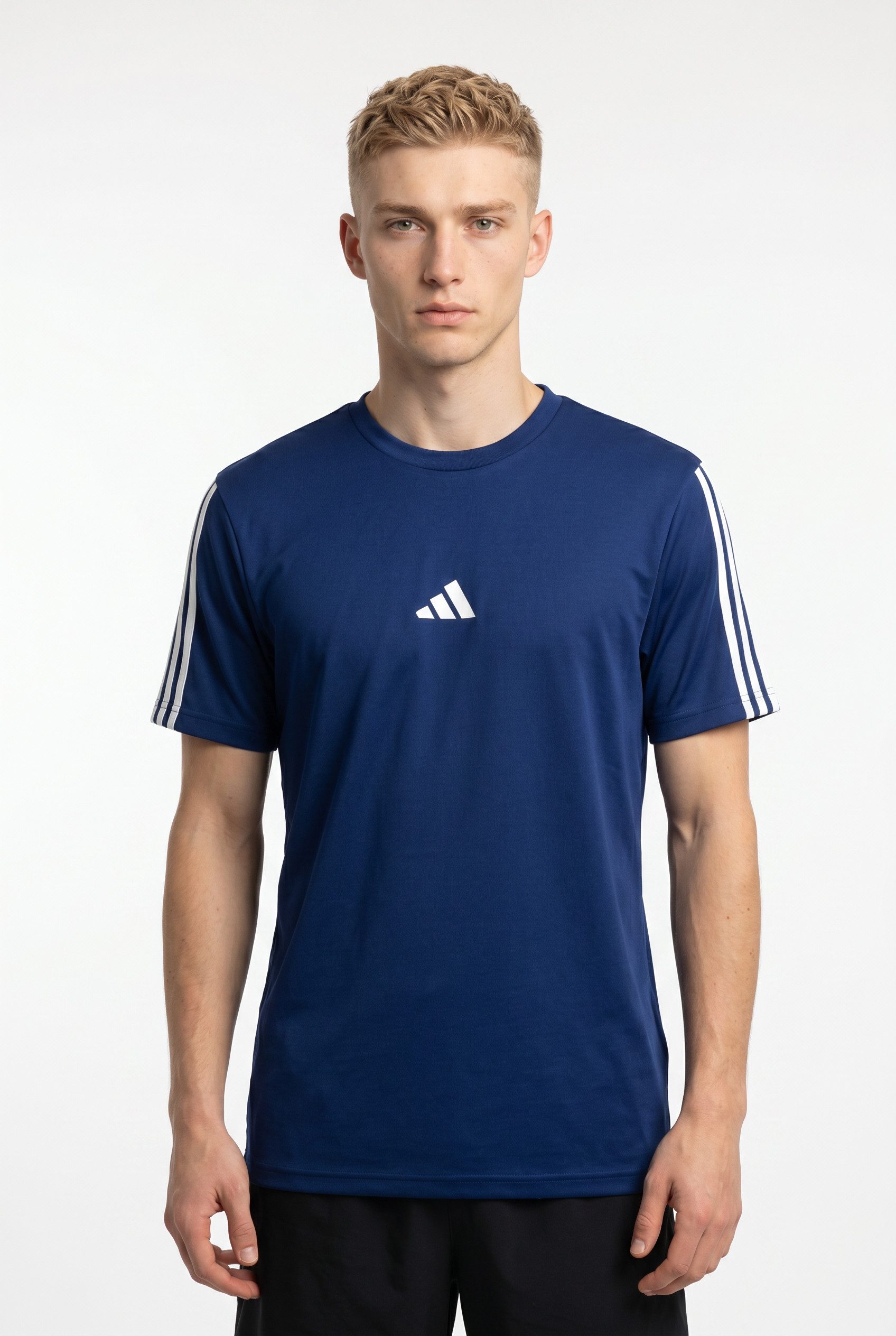 Dark Blue / White