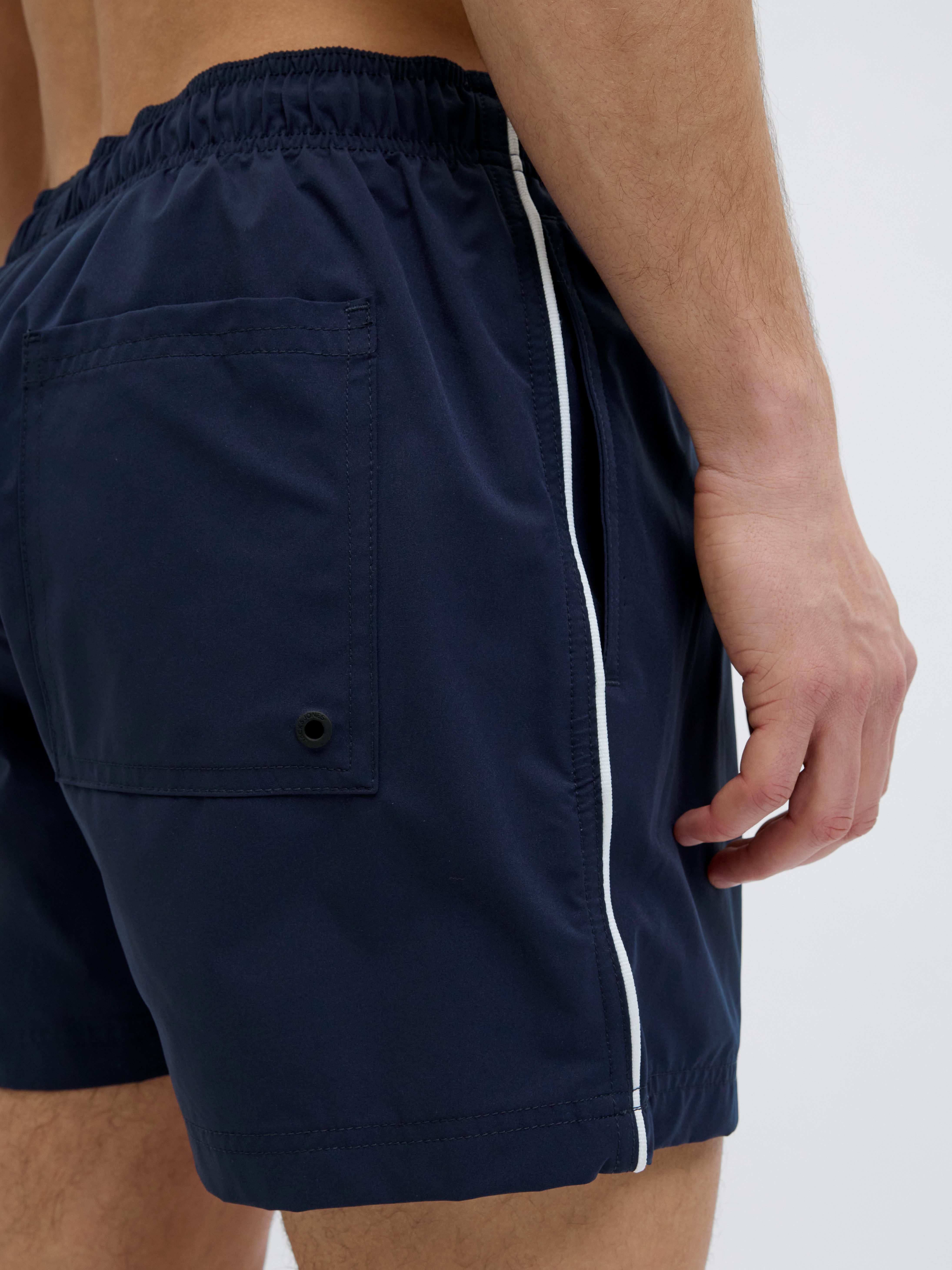 Jack & Jones Badeshorts JPSTMAUI JJSWIM SPLICE LOGO AKM SN